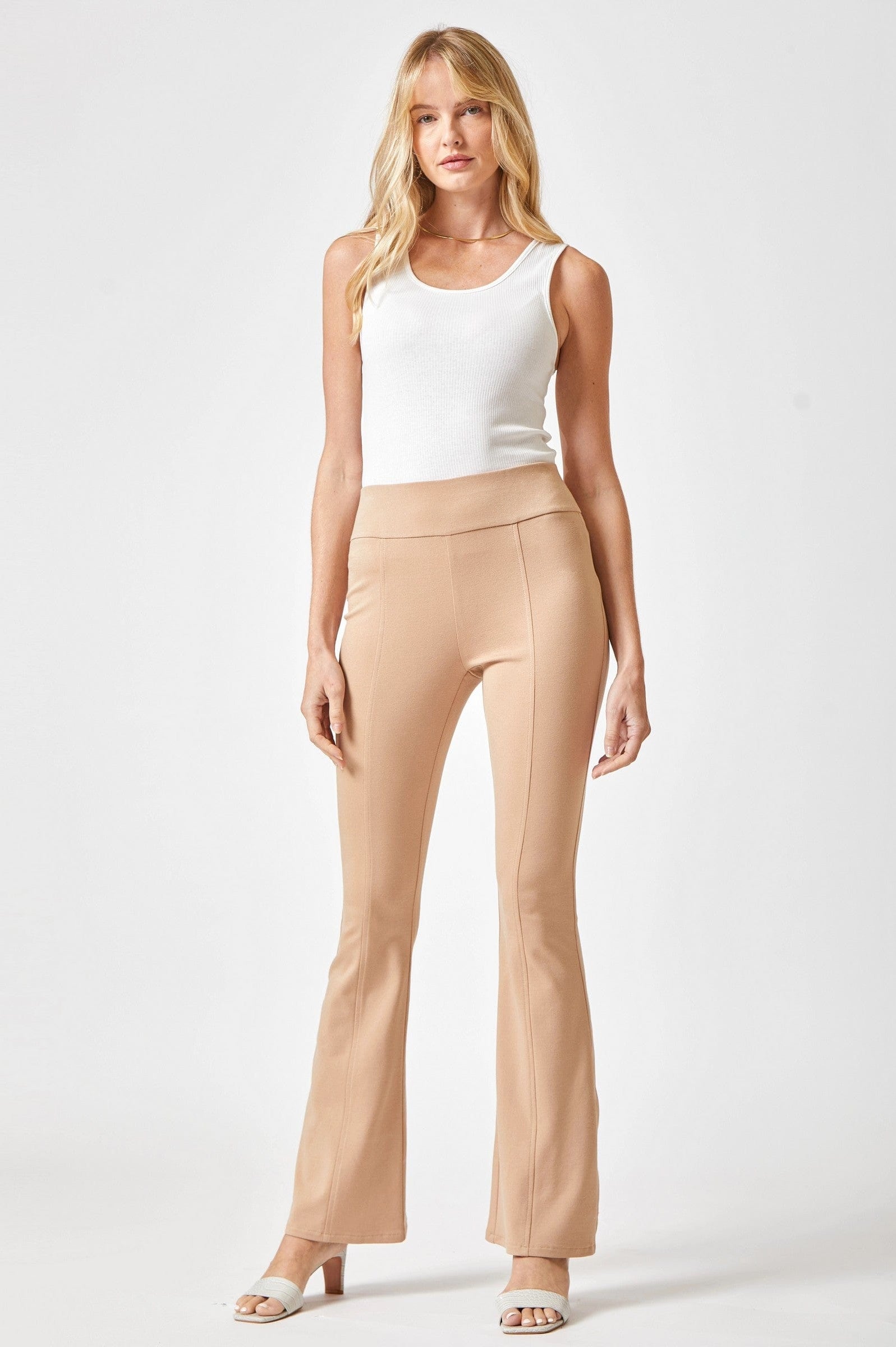 PREORDER: Magic Flare Pants in Eleven Colors-Womens-Stay Foxy Boutique, Florissant, Missouri