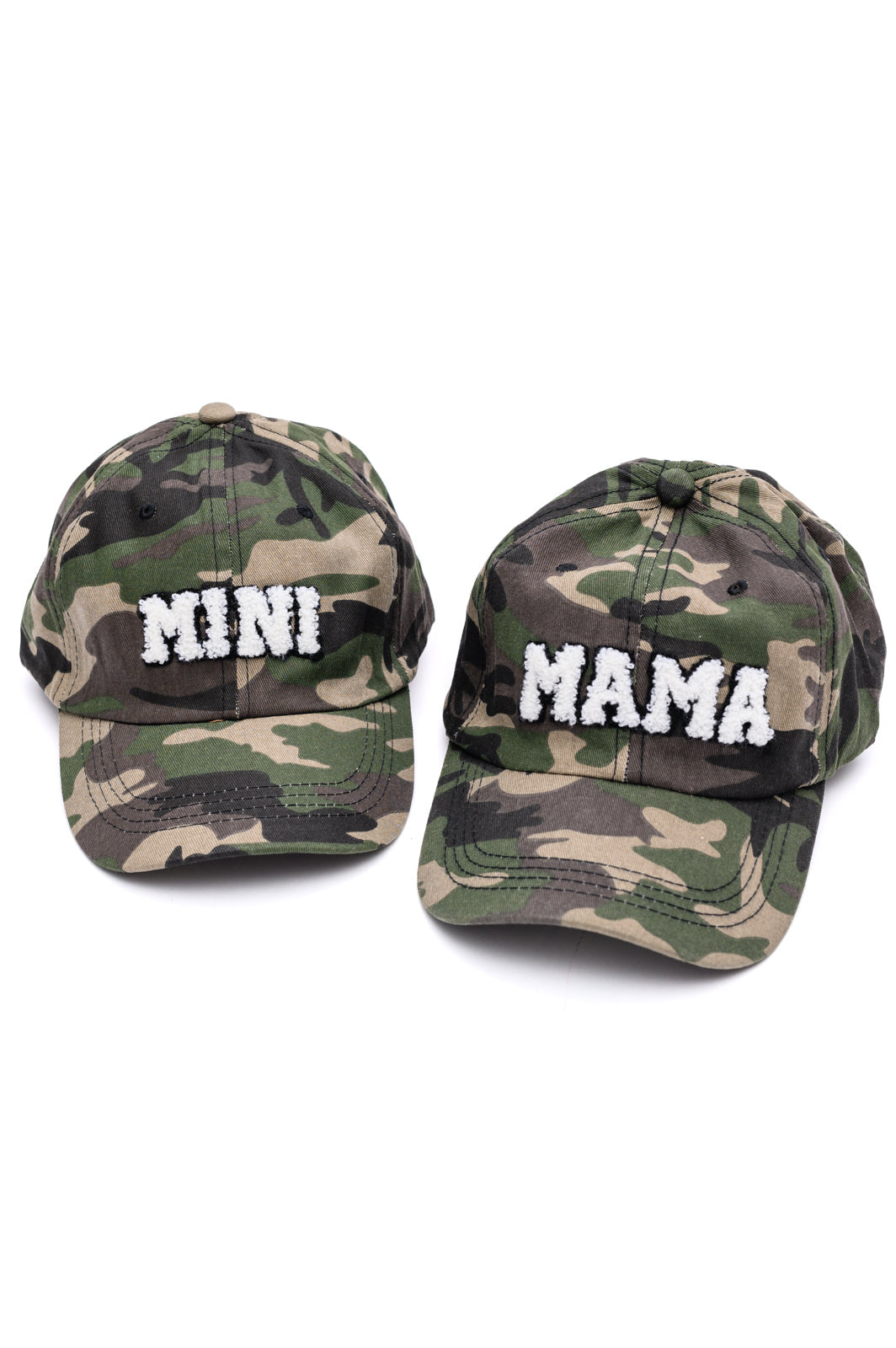 Mama and Mini Hat Set in Camo-Accessories-Stay Foxy Boutique, Florissant, Missouri