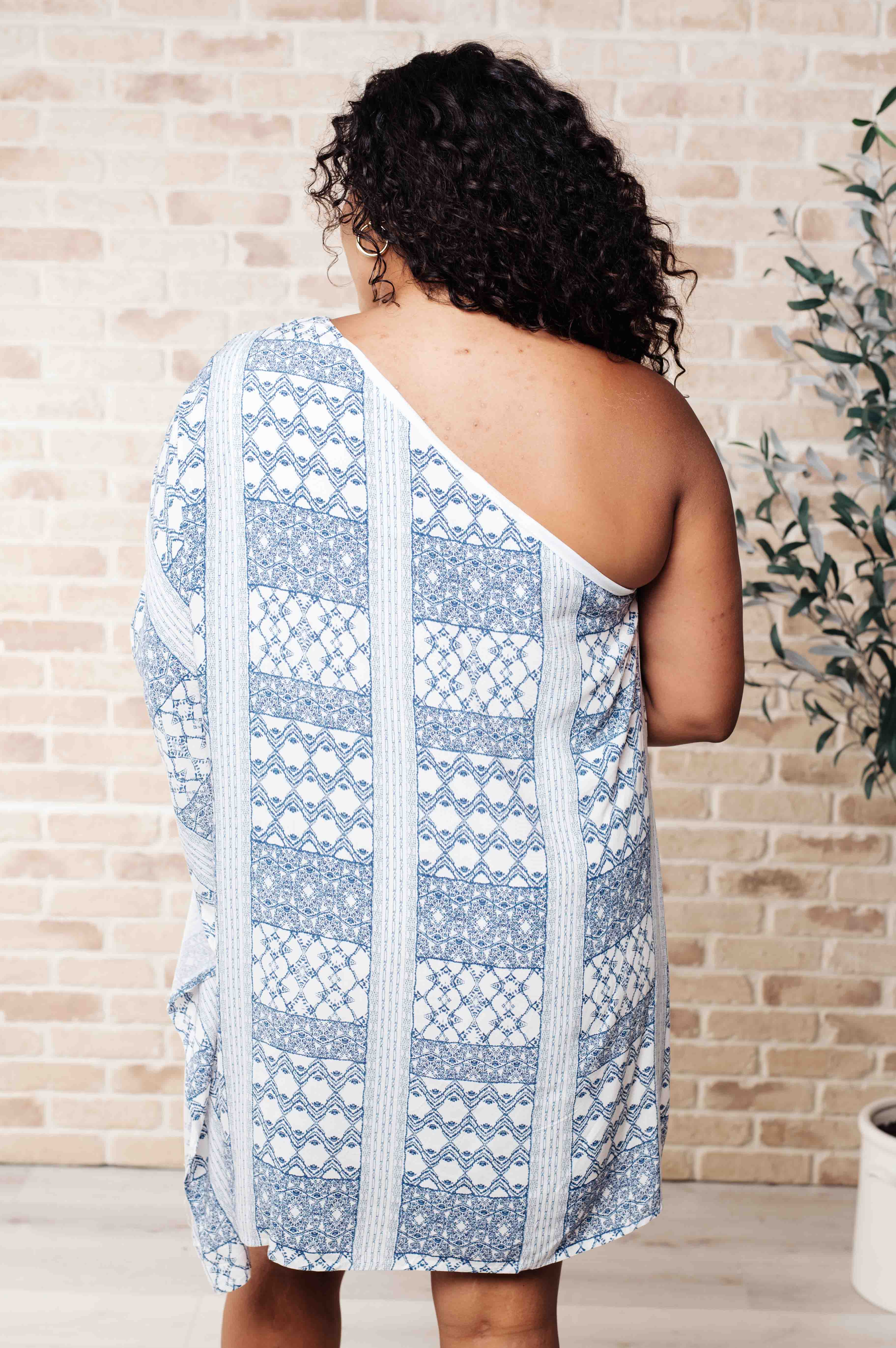 Marjorie One Shoulder Dress-Dresses-Stay Foxy Boutique, Florissant, Missouri