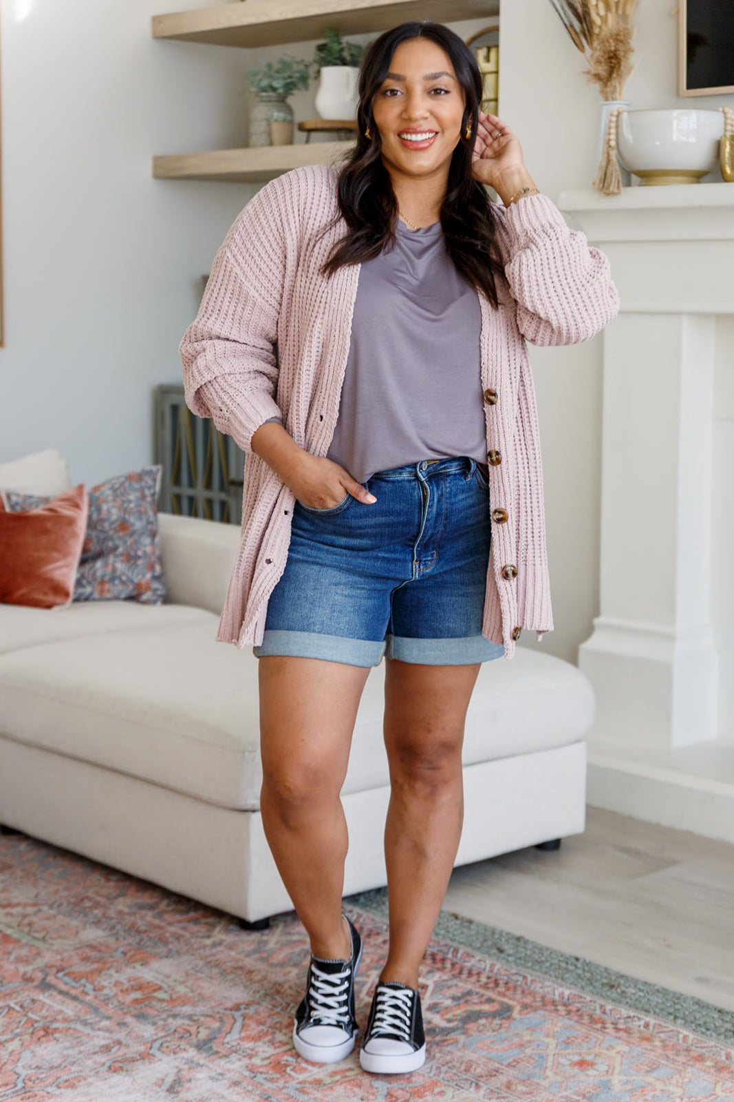 Me Time Long Sleeve Top-Tops-Stay Foxy Boutique, Florissant, Missouri