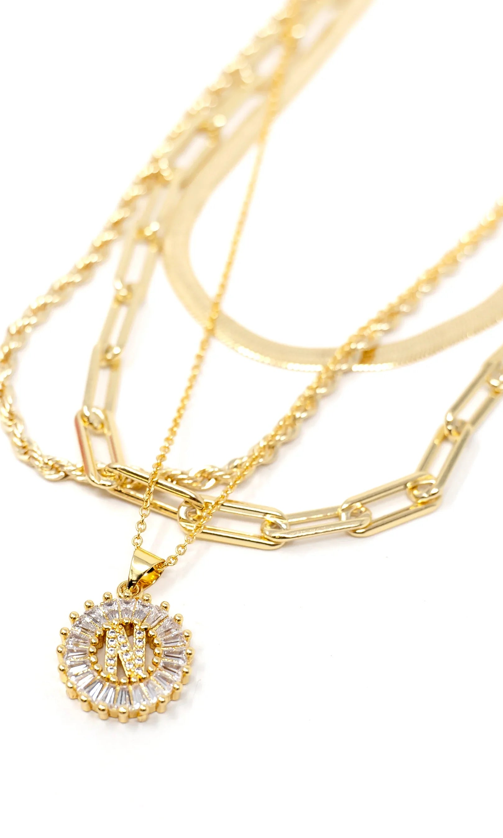 PREORDER: Mini Radiant Initial Necklace-Womens-Stay Foxy Boutique, Florissant, Missouri