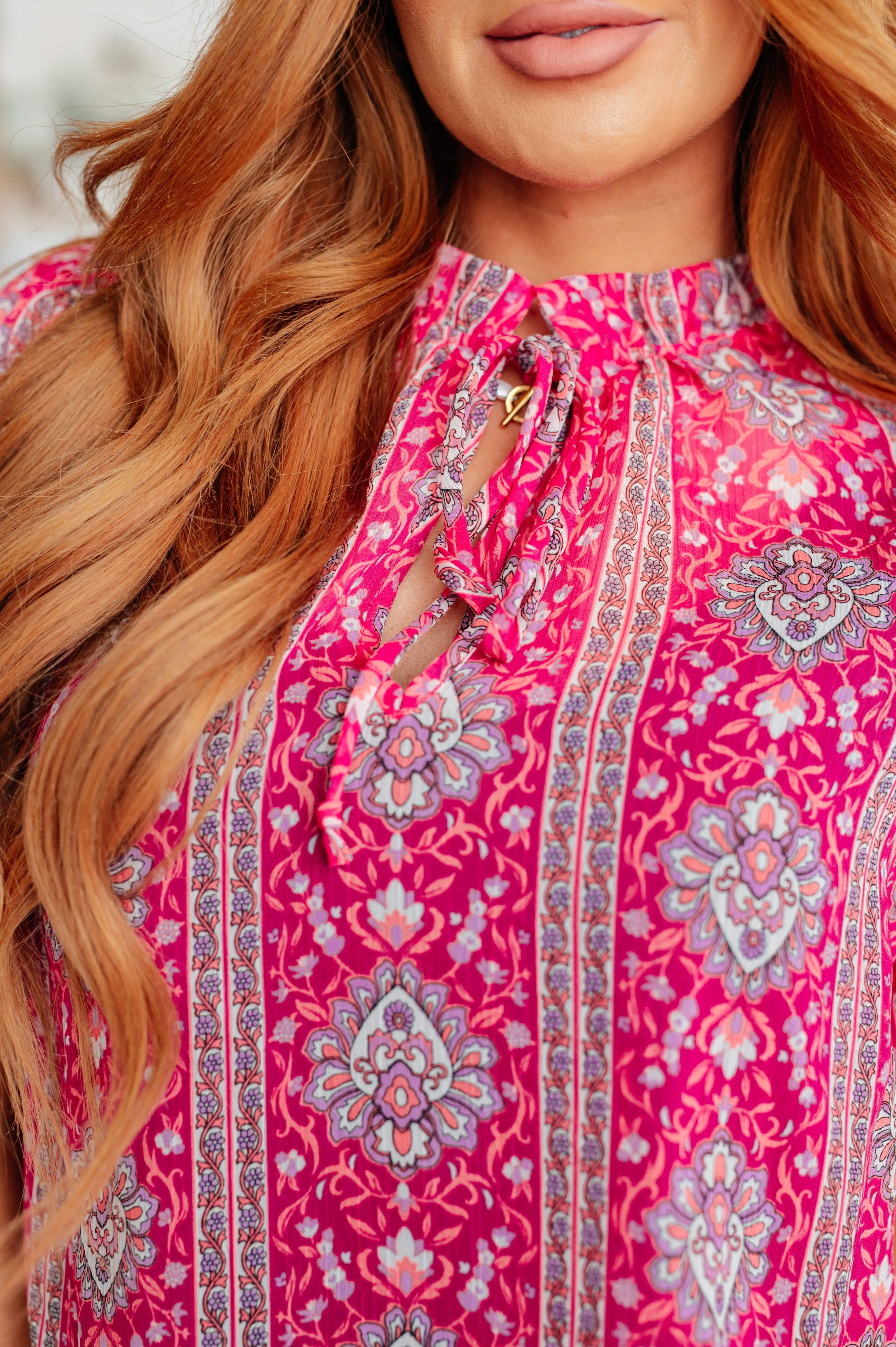 Moments Like This V-Neck Bell Sleeve Blouse-Tops-Stay Foxy Boutique, Florissant, Missouri