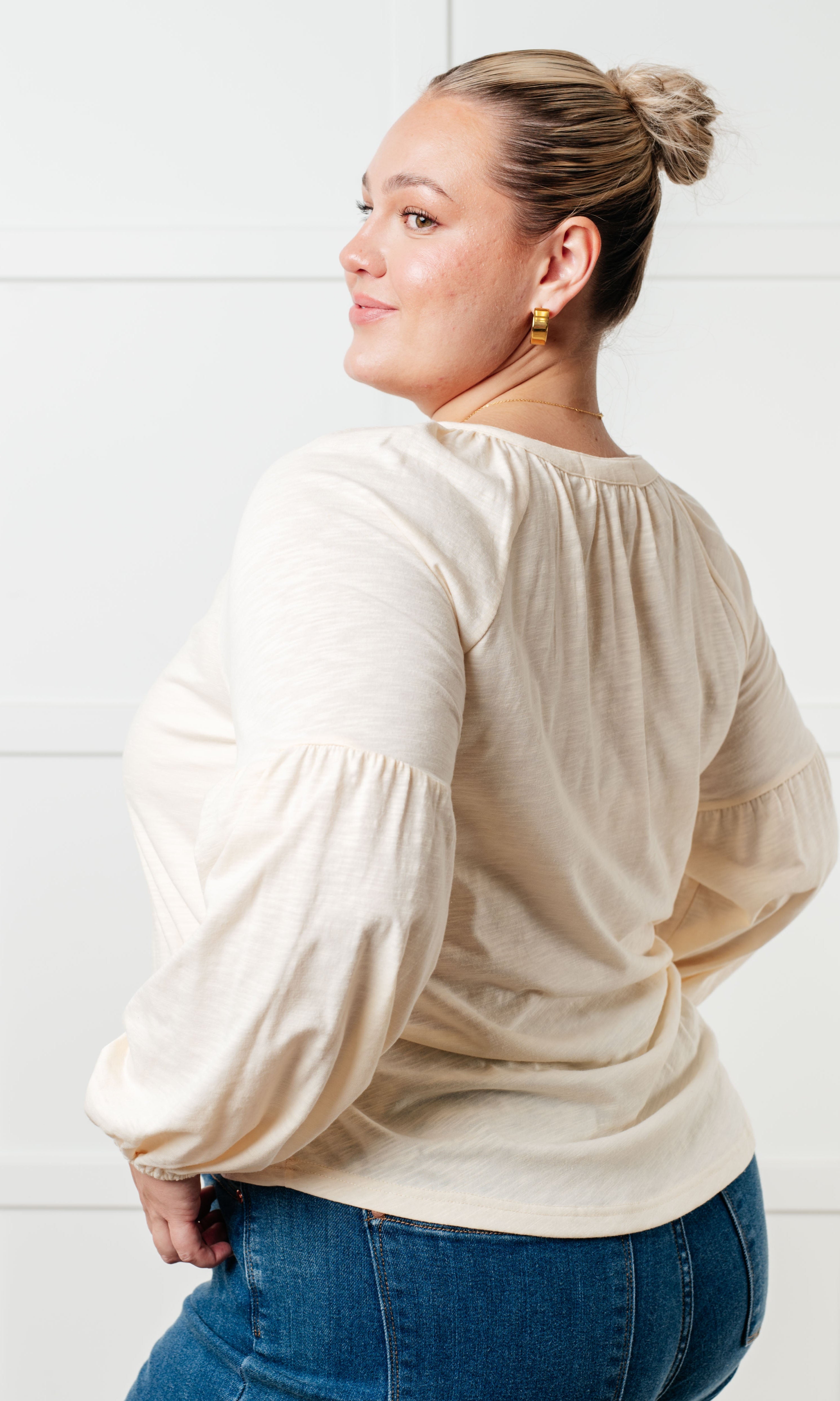 More Than You Would Think Embroidered Blouse-Blouses-Stay Foxy Boutique, Florissant, Missouri