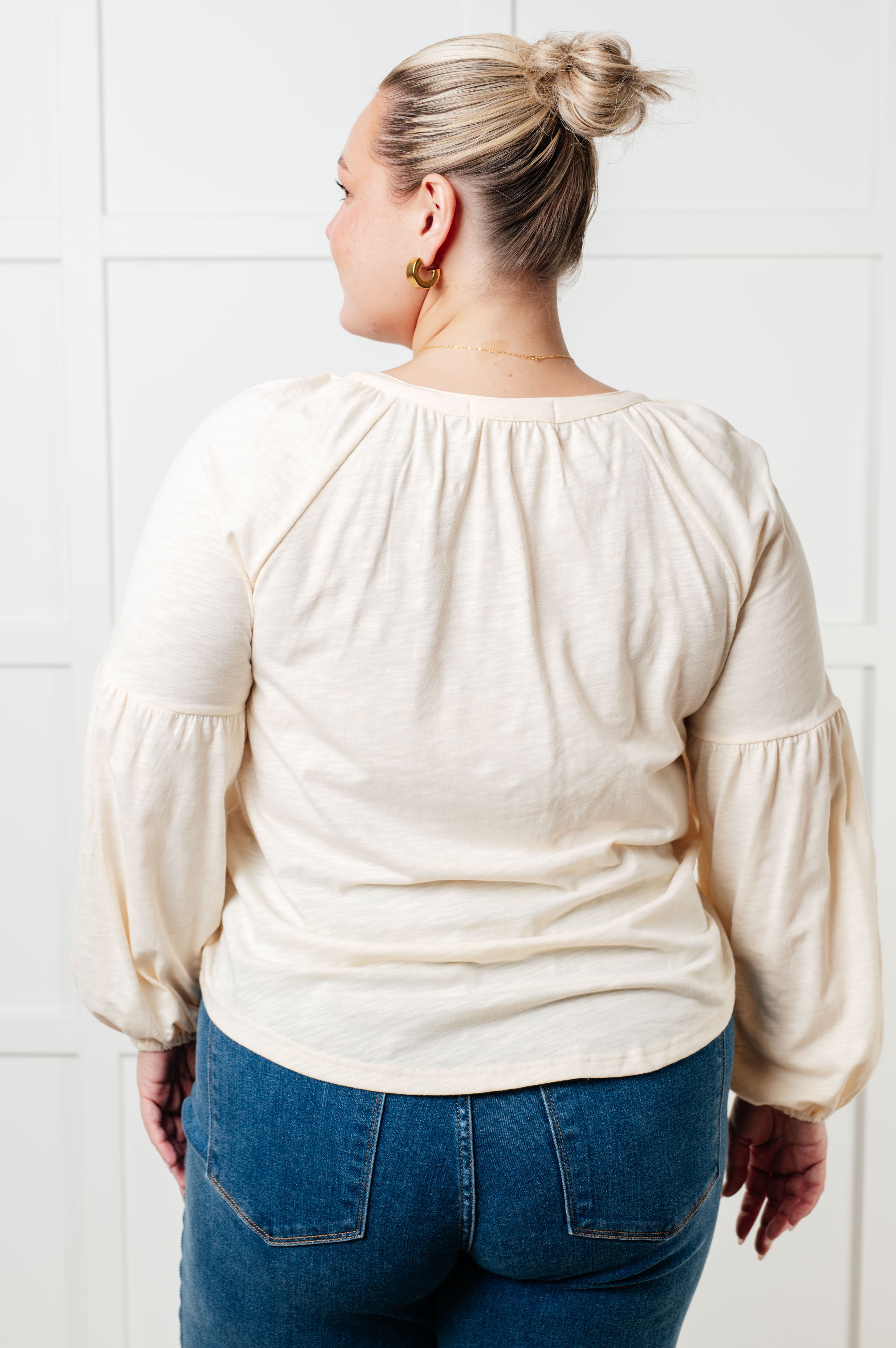 More Than You Would Think Embroidered Blouse-Blouses-Stay Foxy Boutique, Florissant, Missouri