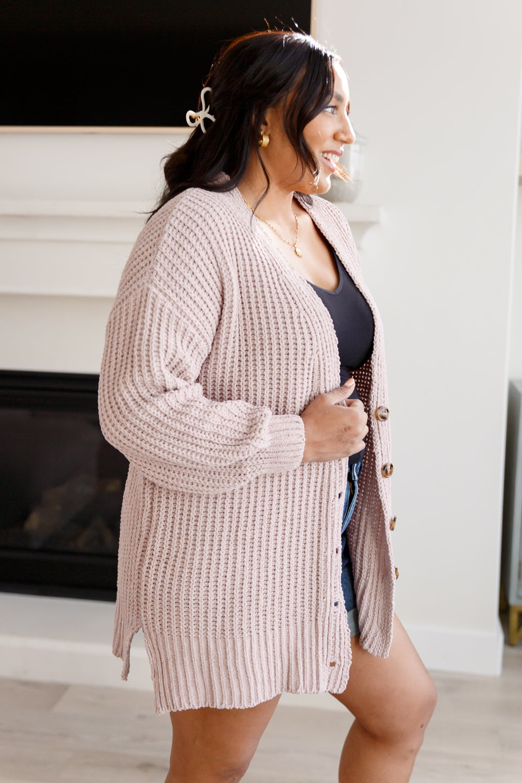 Mother Knows Best Buttoned Down Cardigan-Layers-Stay Foxy Boutique, Florissant, Missouri