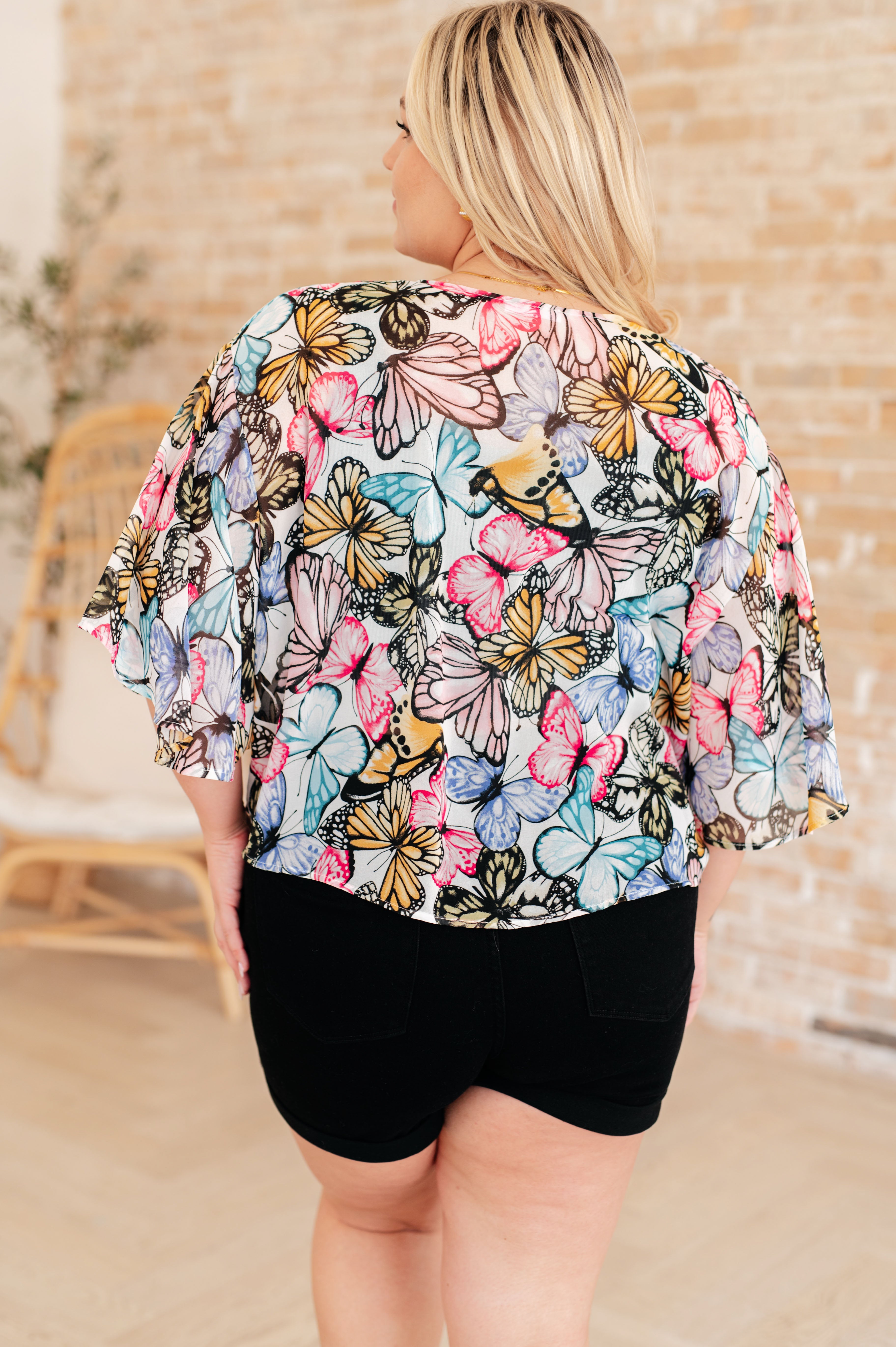 My Darling Valentina Front Tie Blouse-Layers-Stay Foxy Boutique, Florissant, Missouri
