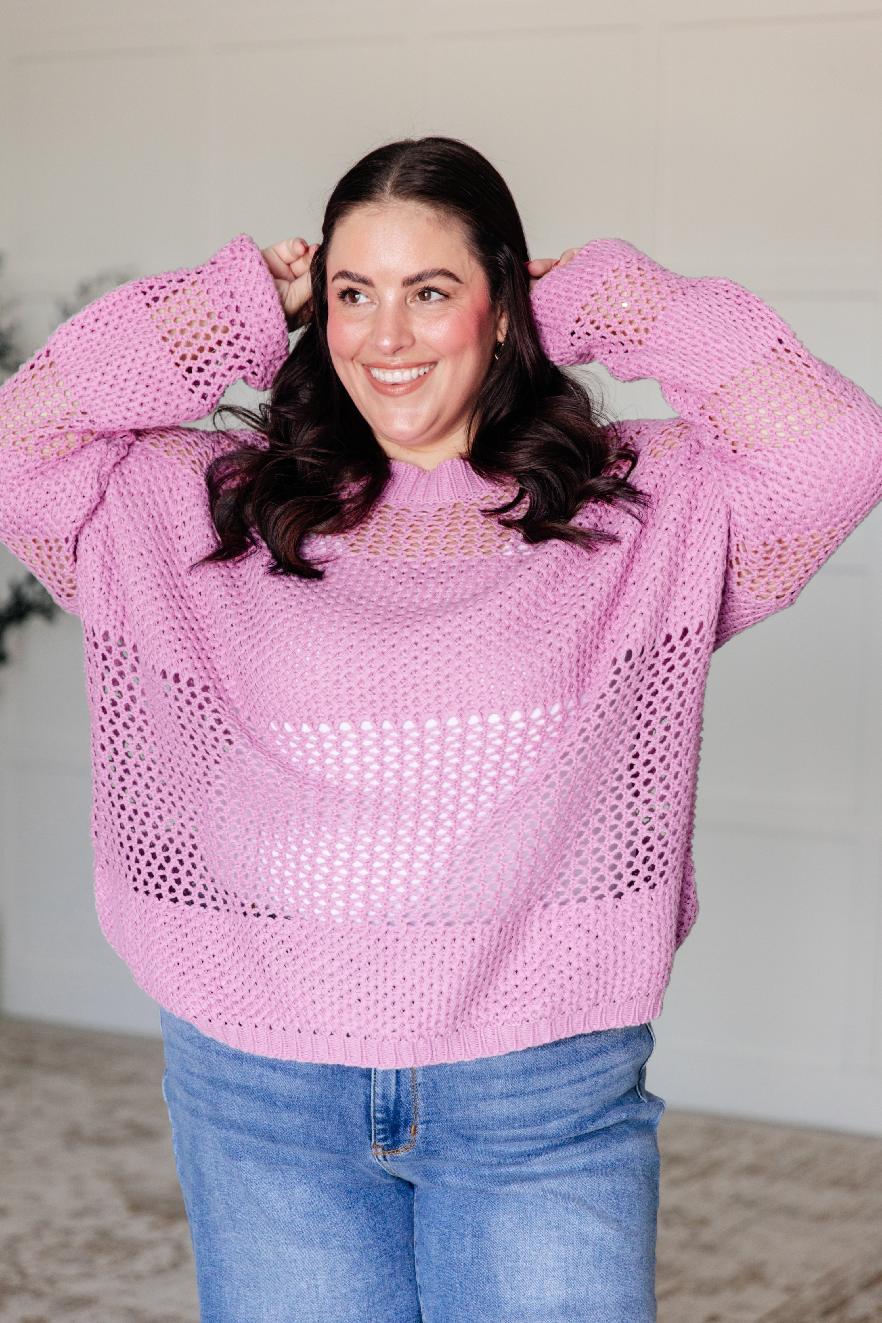 My Latest Love Loose Knit Sweater-Womens-Stay Foxy Boutique, Florissant, Missouri