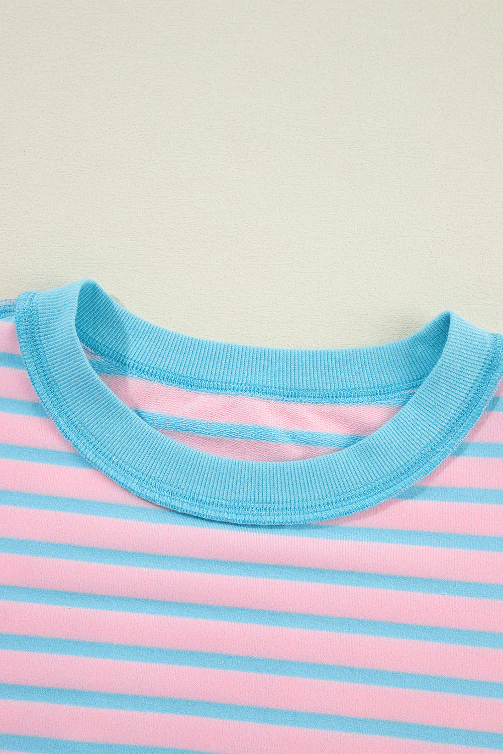 Color Clash Drop Shoulder Long Sleeve-Womens-Stay Foxy Boutique, Florissant, Missouri