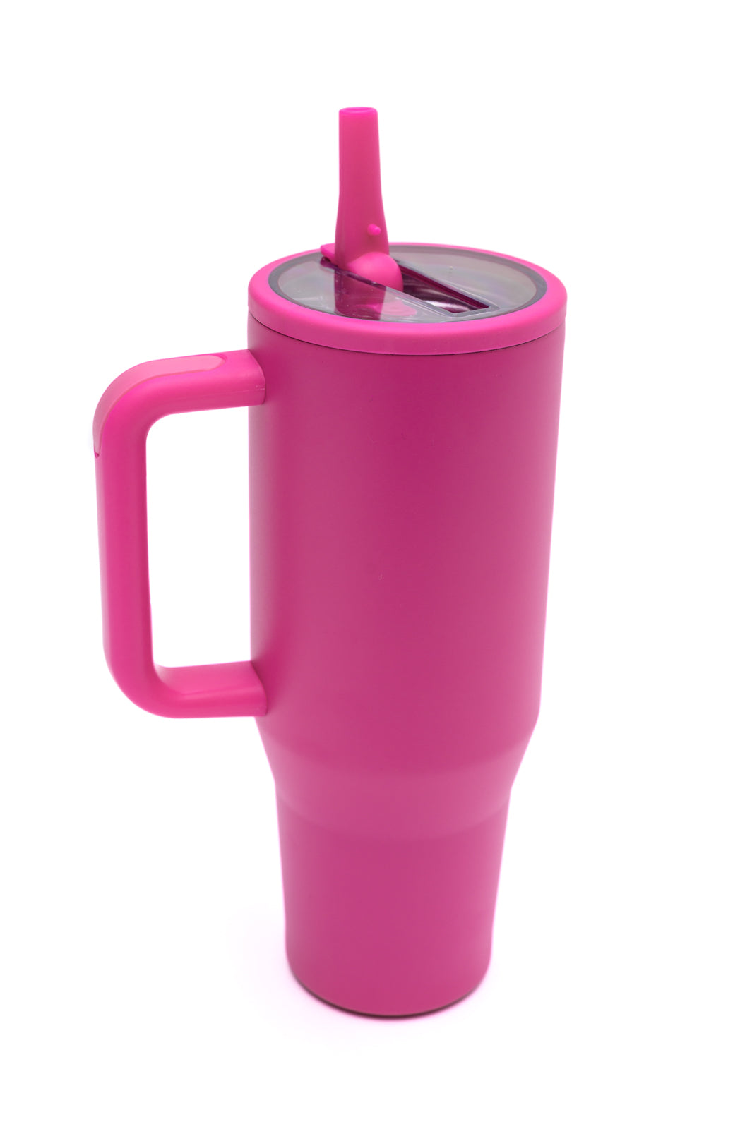 No Spill 40oz Tumbler in Hot Pink-Home-Stay Foxy Boutique, Florissant, Missouri