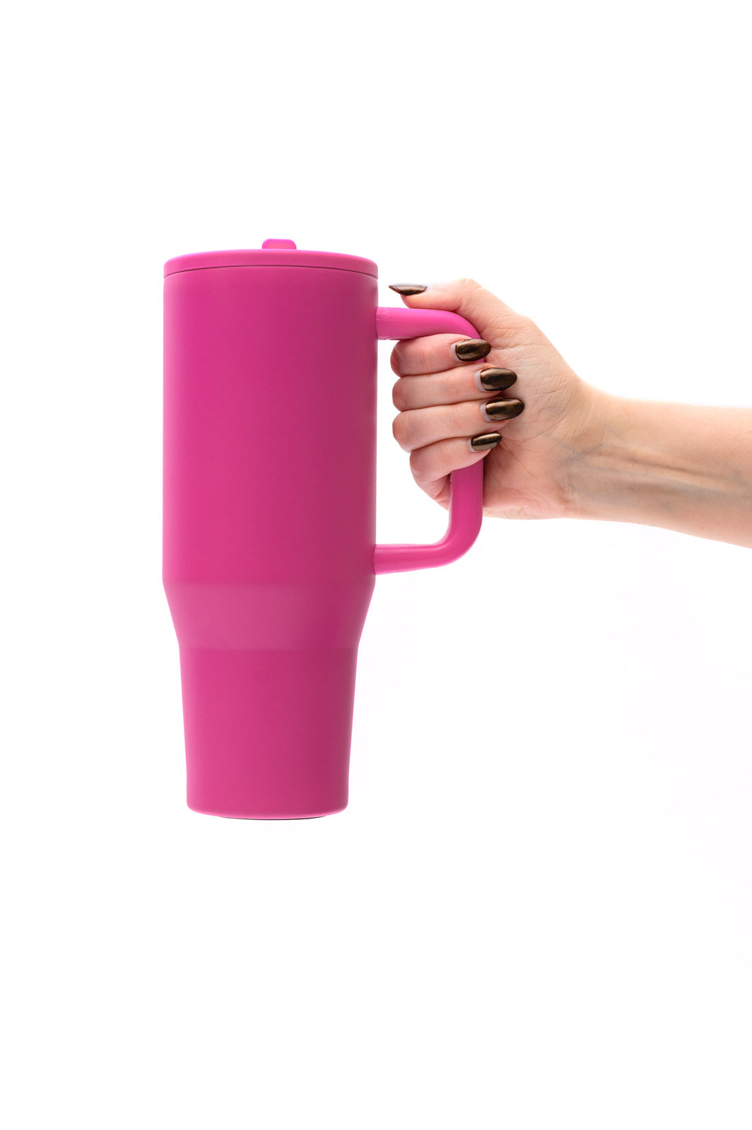 No Spill 40oz Tumbler in Hot Pink-Home-Stay Foxy Boutique, Florissant, Missouri