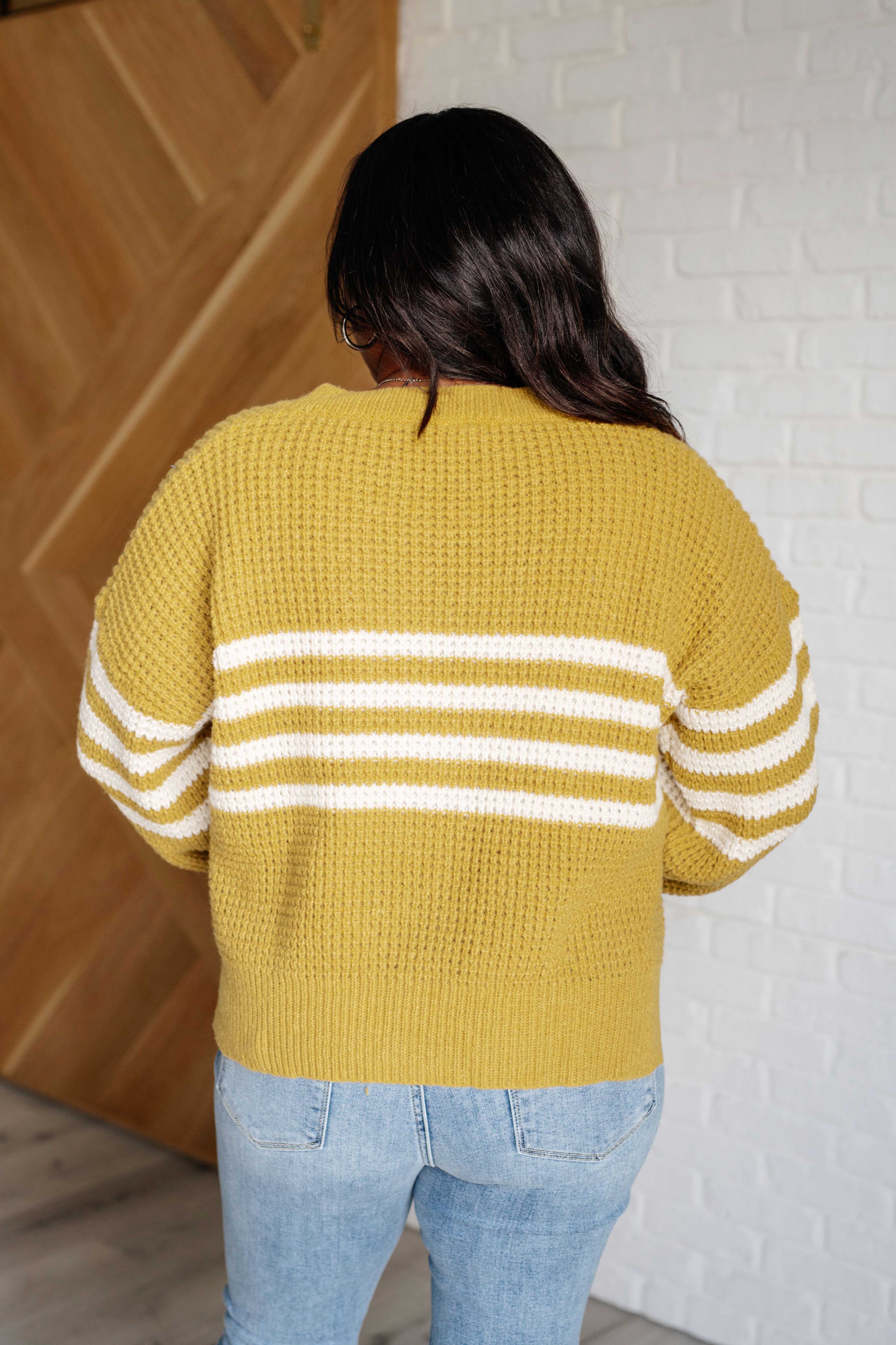 On Top of the World Striped Cardigan-Layers-Stay Foxy Boutique, Florissant, Missouri