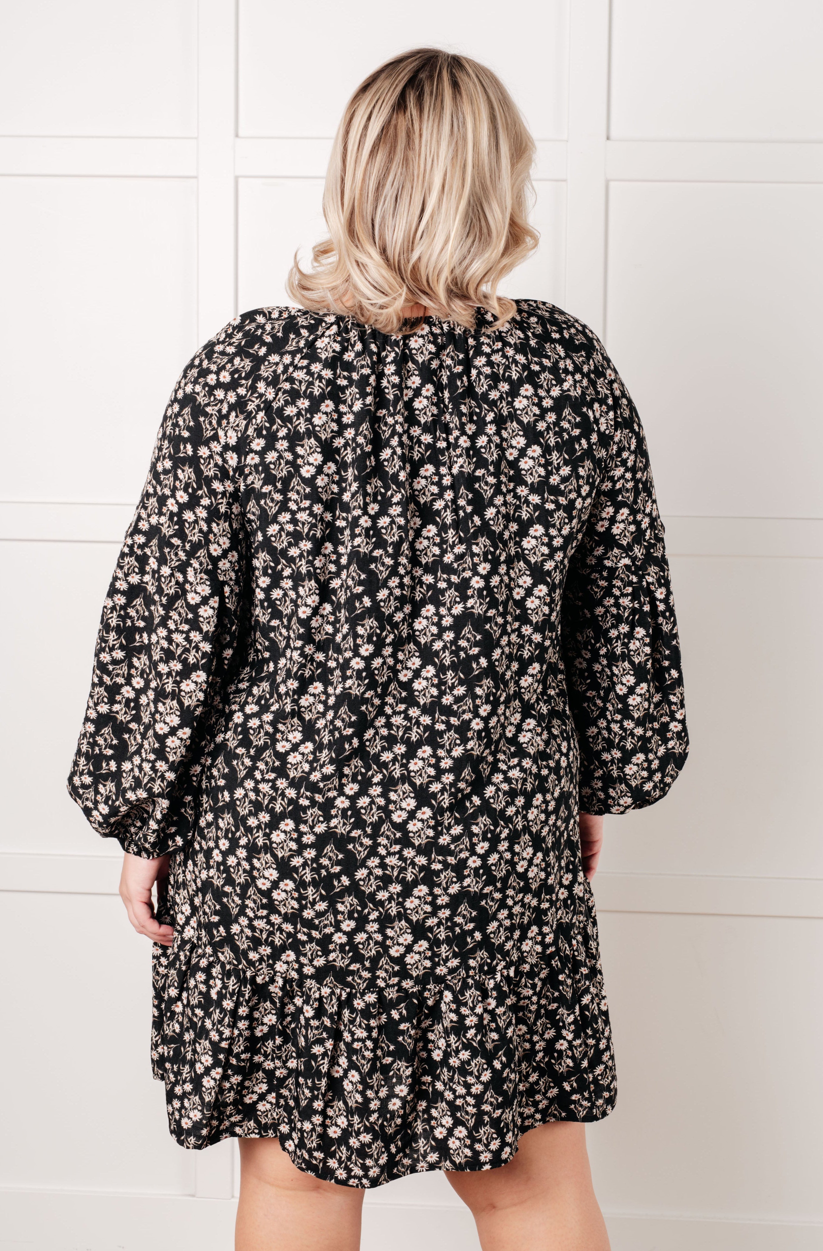Once Again V-Neck Floral Dress-Dresses-Stay Foxy Boutique, Florissant, Missouri