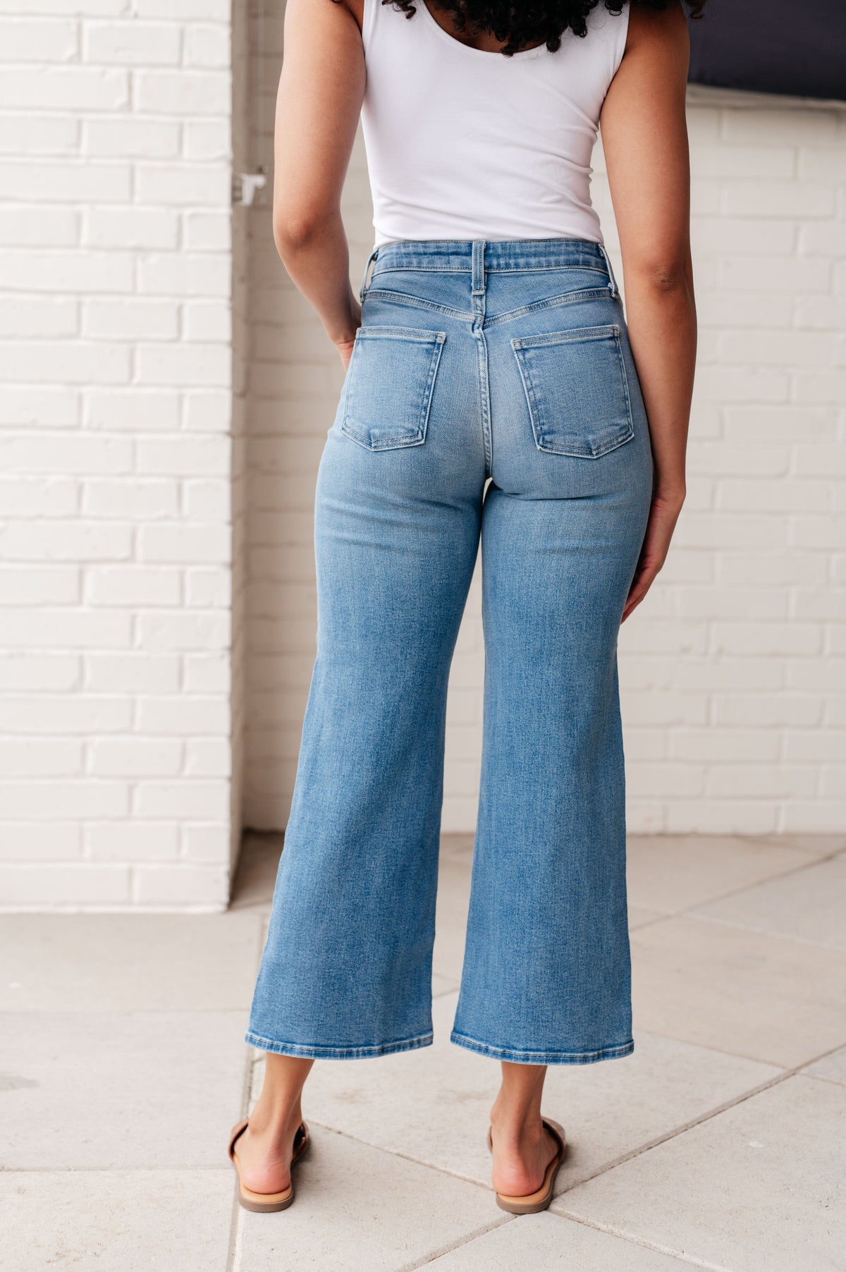PREORDER: High Rise Wide Leg Jeans in Three Colors-Womens-Stay Foxy Boutique, Florissant, Missouri