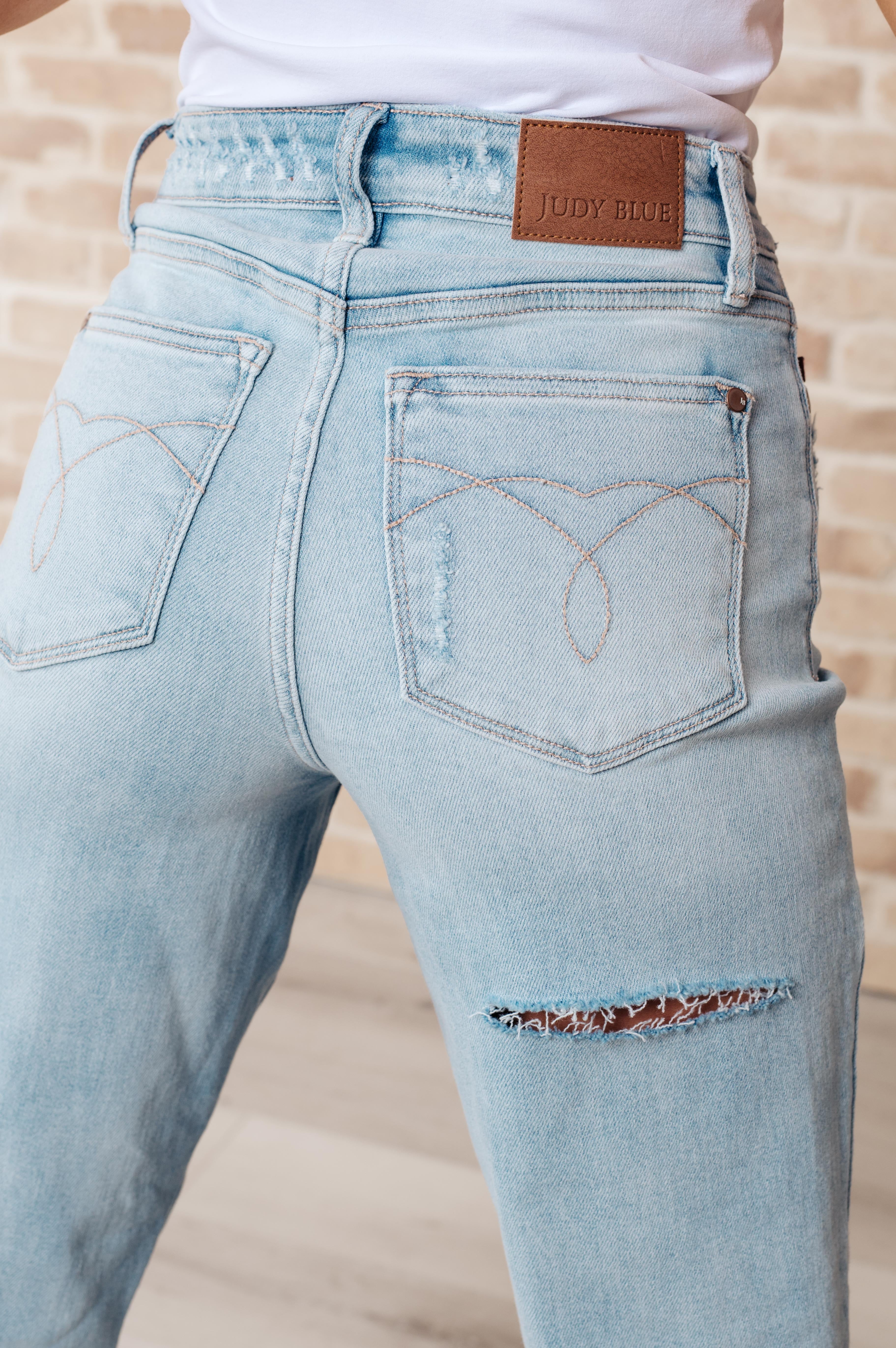 Parker High Rise 90's Straight Jeans-Womens-Stay Foxy Boutique, Florissant, Missouri