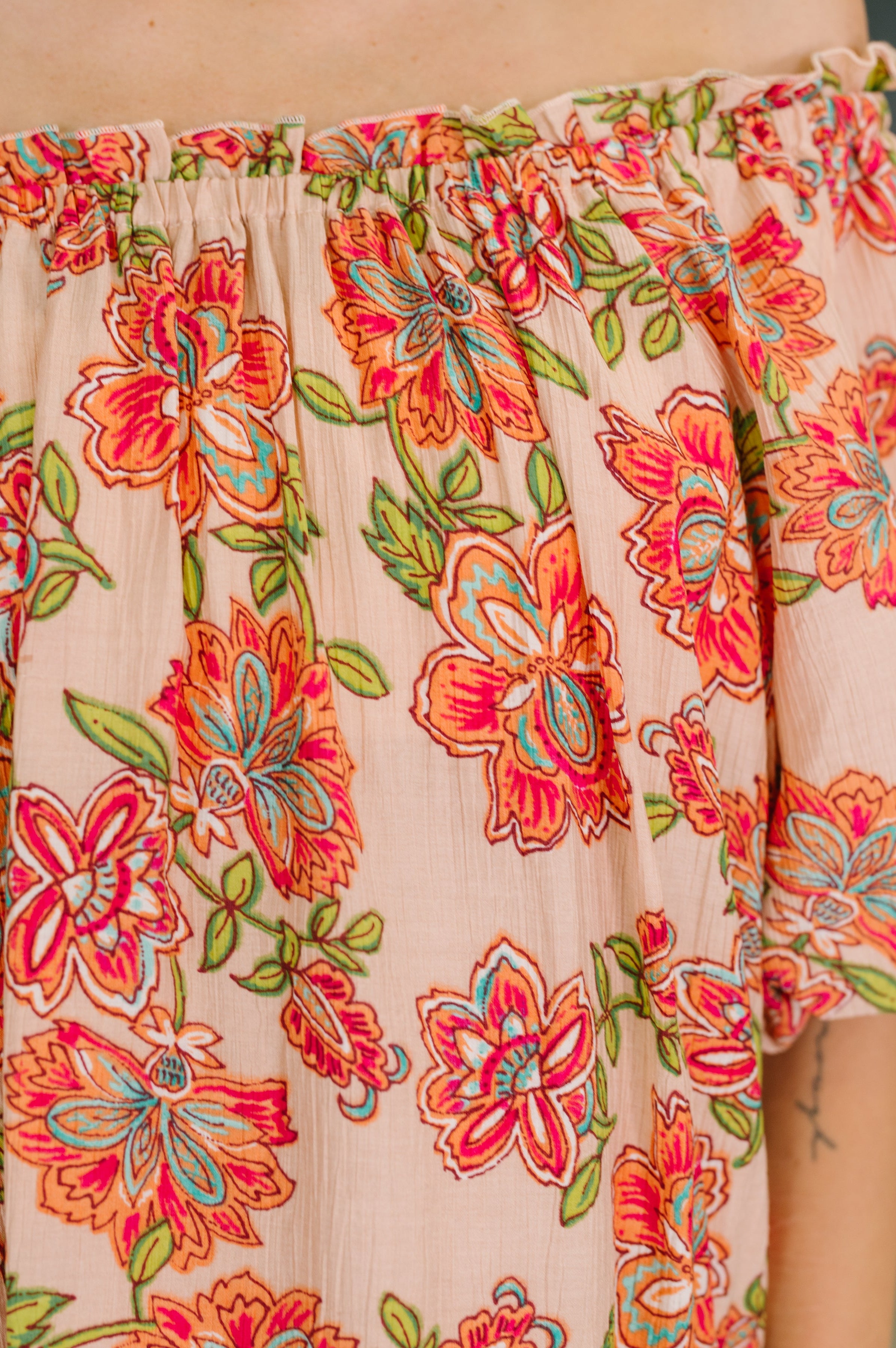 Petal Perfect Off the Shoulder Blouse-Womens-Stay Foxy Boutique, Florissant, Missouri