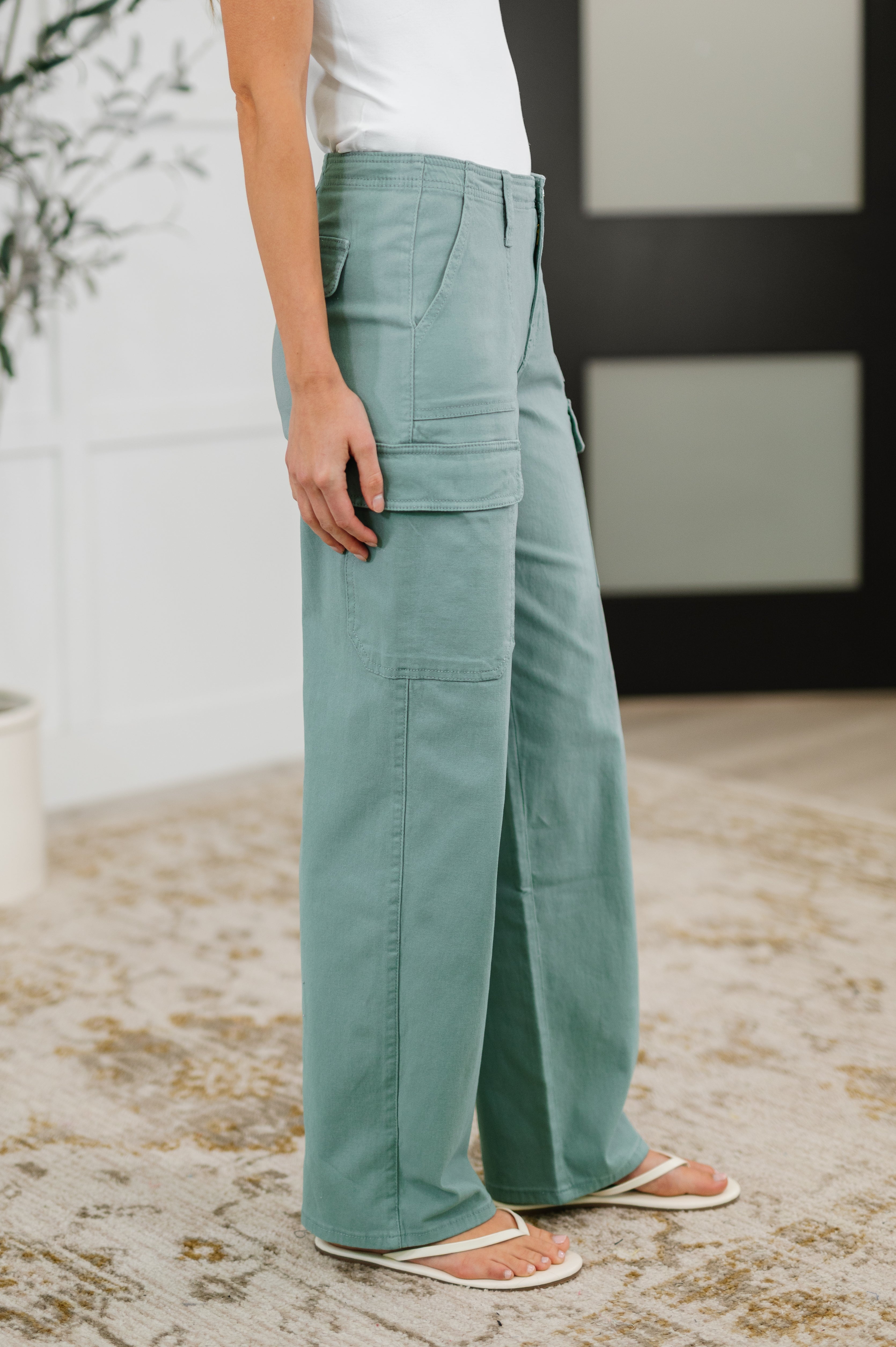 Pocket the Attitude Cargo Bottoms-Womens-Stay Foxy Boutique, Florissant, Missouri