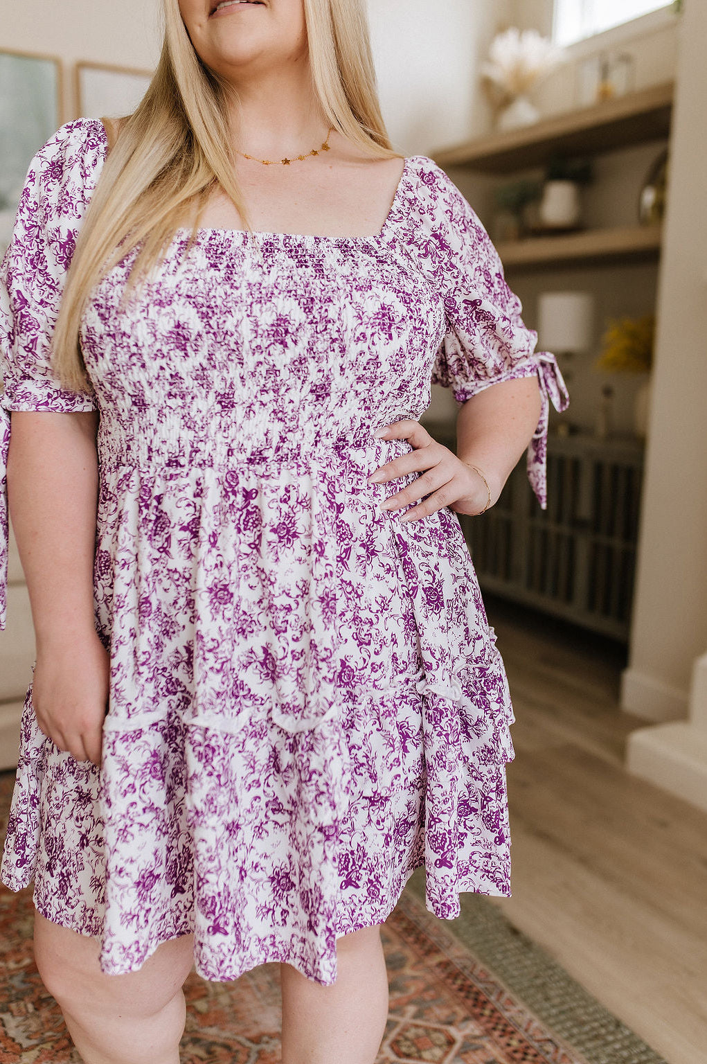 Pretty Little Thing Floral Dress-Dresses-Stay Foxy Boutique, Florissant, Missouri