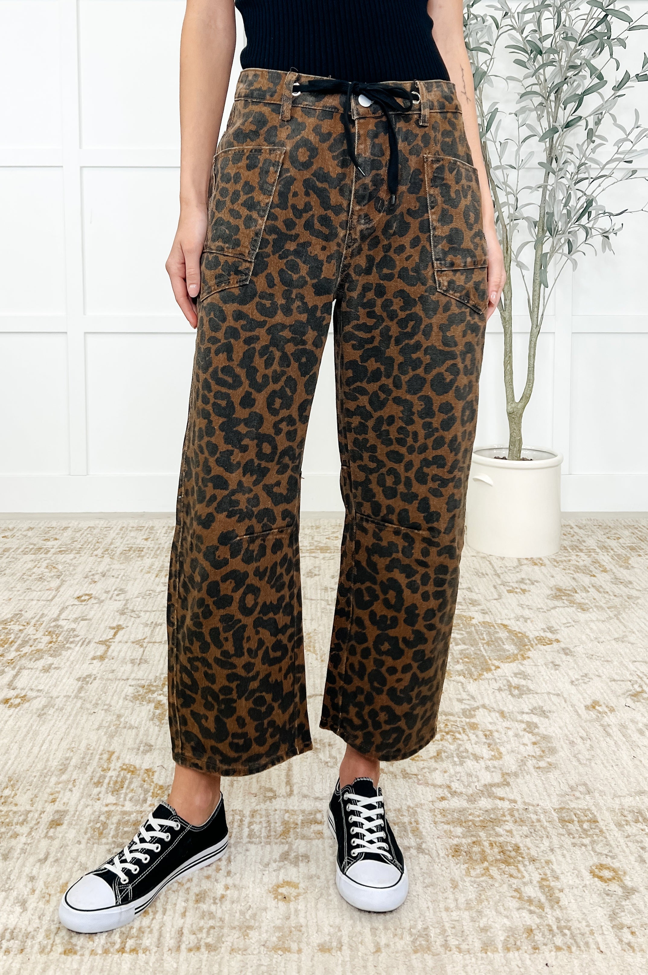 Prowl Power Barrell Ankle Crop Jean-Womens-Stay Foxy Boutique, Florissant, Missouri