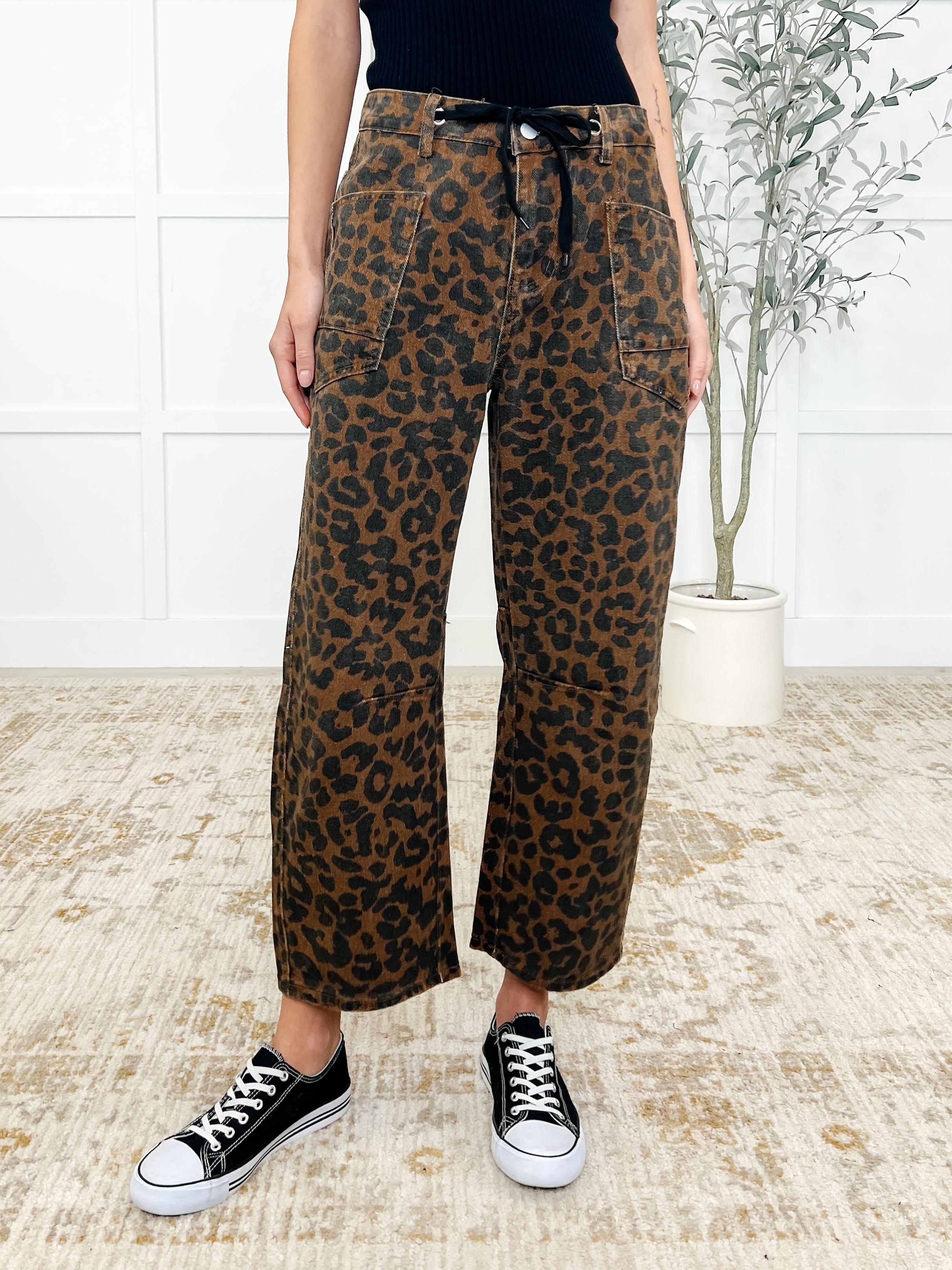 Prowl Power Barrell Ankle Crop Jean-Womens-Stay Foxy Boutique, Florissant, Missouri