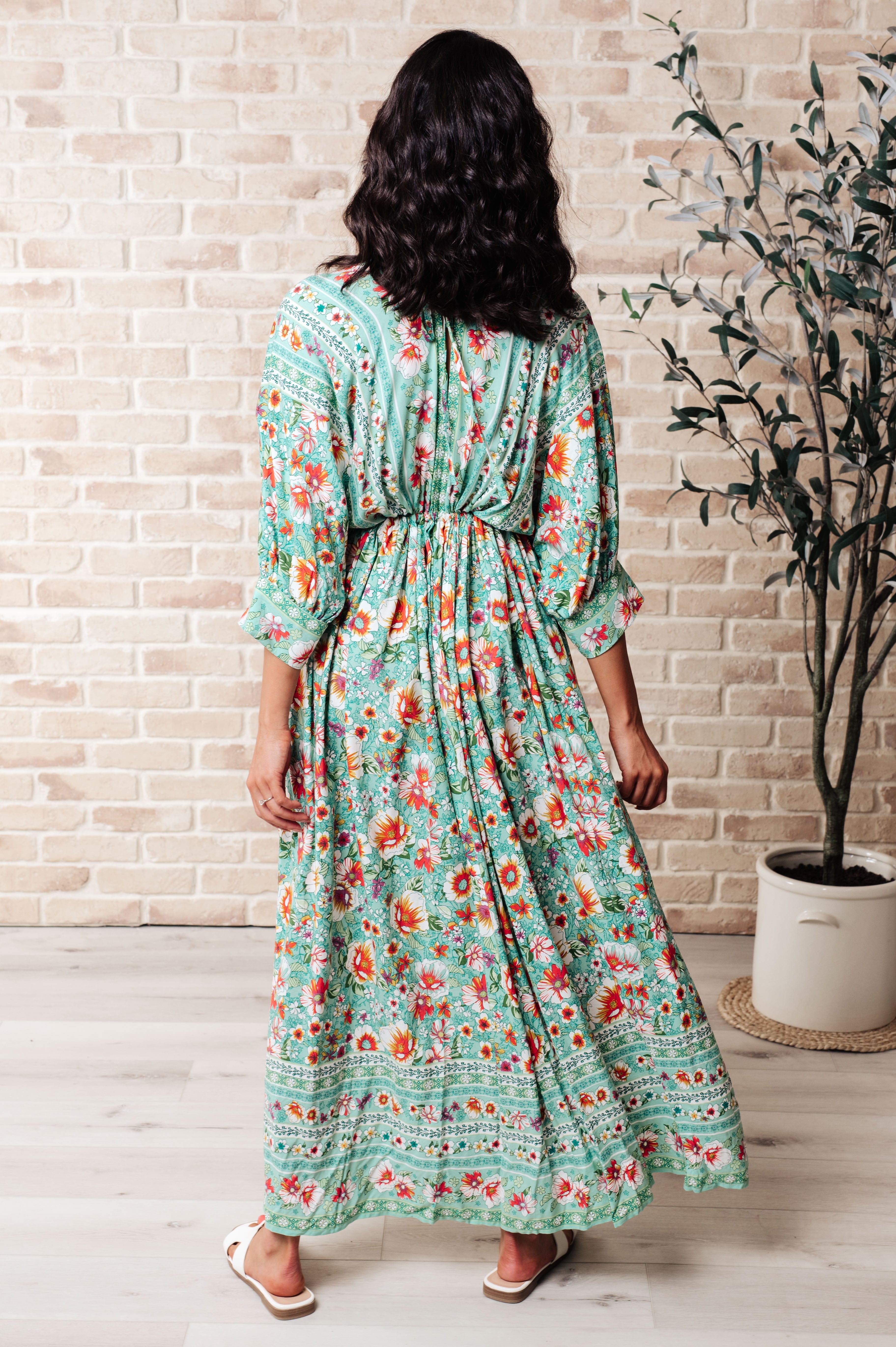 Rollin' Down the Windows V-Neck Dress-Dresses-Stay Foxy Boutique, Florissant, Missouri