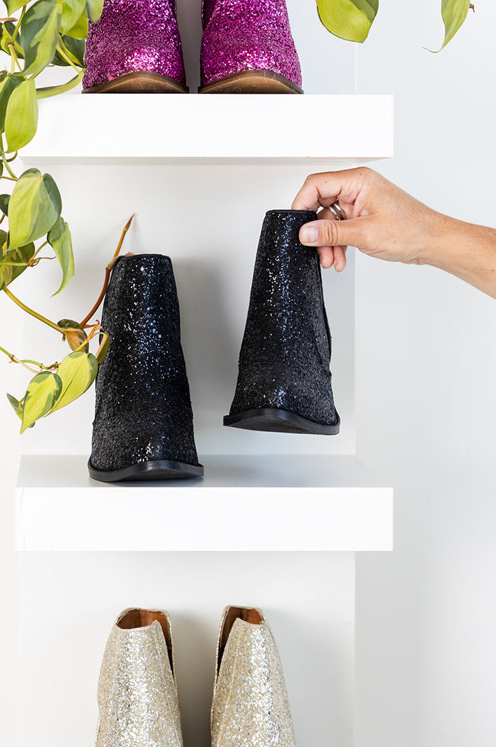 Fiera Booties in Black-110 Fashion Boots-Stay Foxy Boutique, Florissant, Missouri