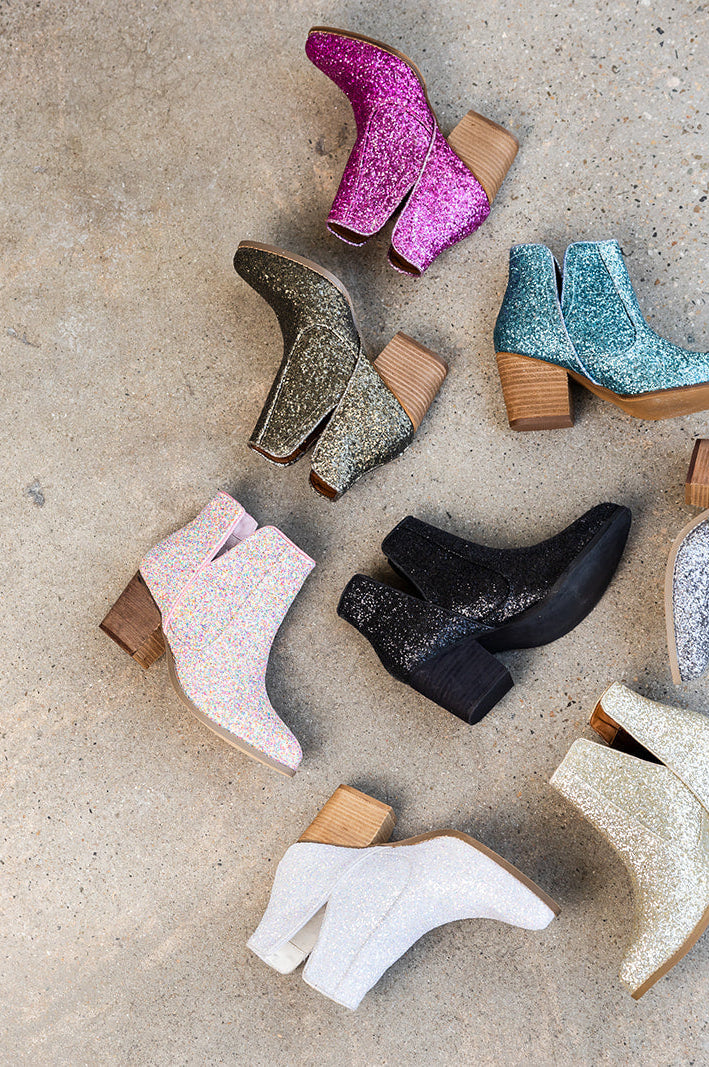 Fiera Booties in Black-110 Fashion Boots-Stay Foxy Boutique, Florissant, Missouri