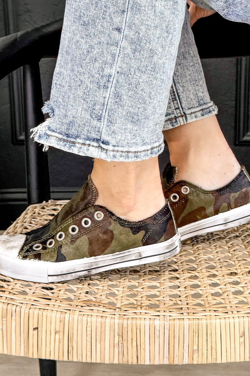 Shalomar Sneaker in Camo-120 Sneakers-Stay Foxy Boutique, Florissant, Missouri