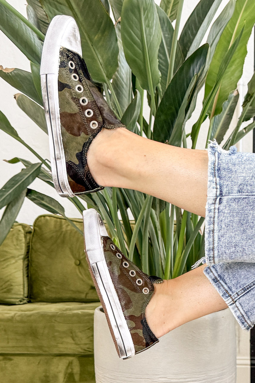 Shalomar Sneaker in Camo-120 Sneakers-Stay Foxy Boutique, Florissant, Missouri
