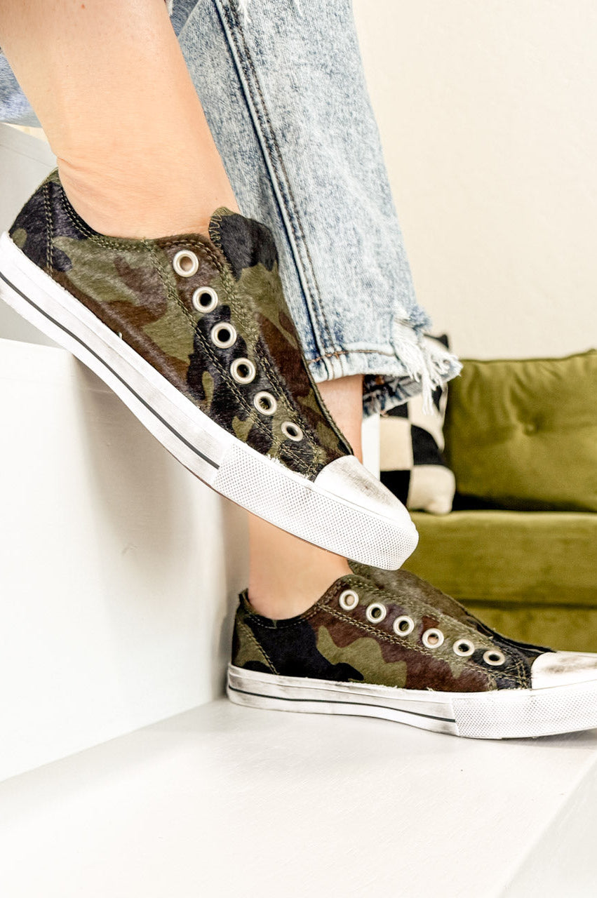Shalomar Sneaker in Camo-120 Sneakers-Stay Foxy Boutique, Florissant, Missouri