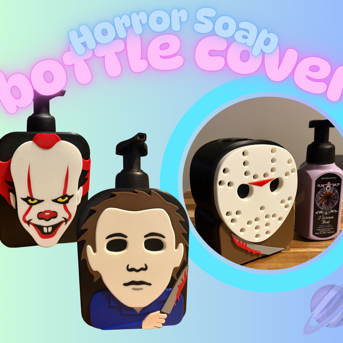 HORROR BBW SOAP HOLDER COVER – Stay Foxy Boutique