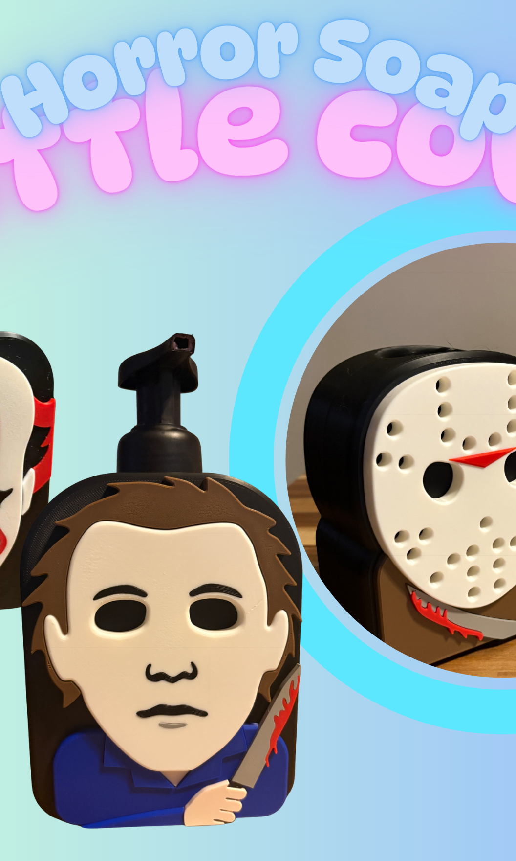 HORROR BBW SOAP HOLDER COVER-Stay Foxy Boutique, Florissant, Missouri