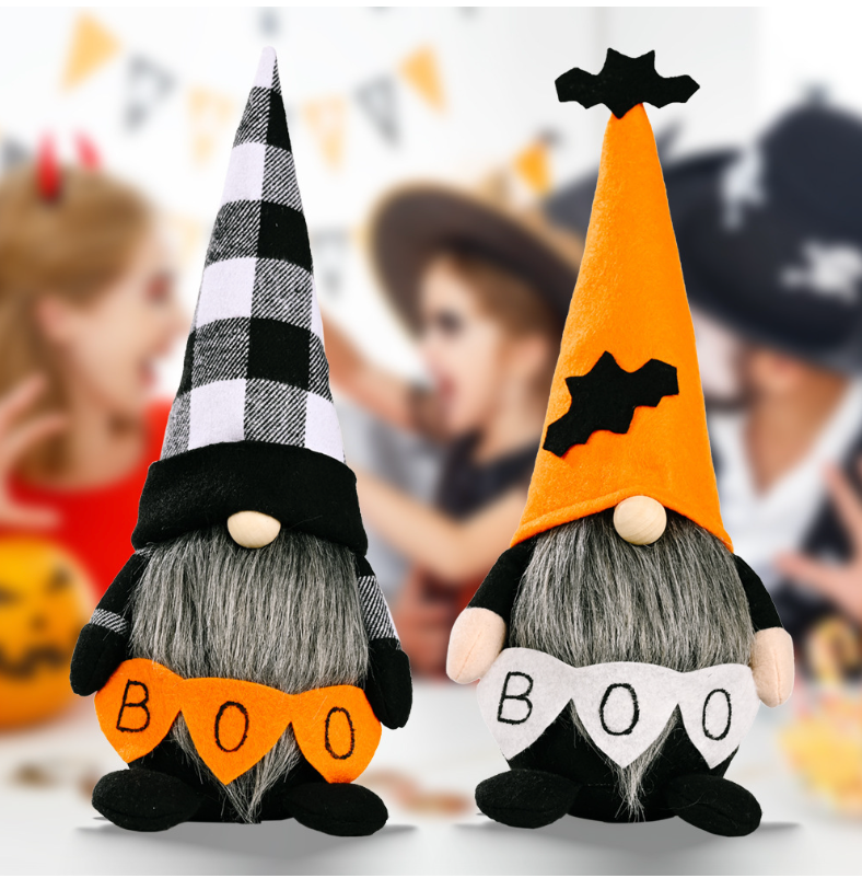 Hey Boo Gnomes Set of 2-Home & Decor-Stay Foxy Boutique, Florissant, Missouri