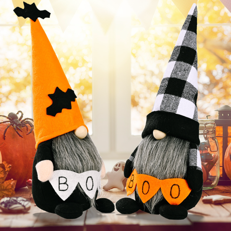 Hey Boo Gnomes Set of 2-Home & Decor-Stay Foxy Boutique, Florissant, Missouri
