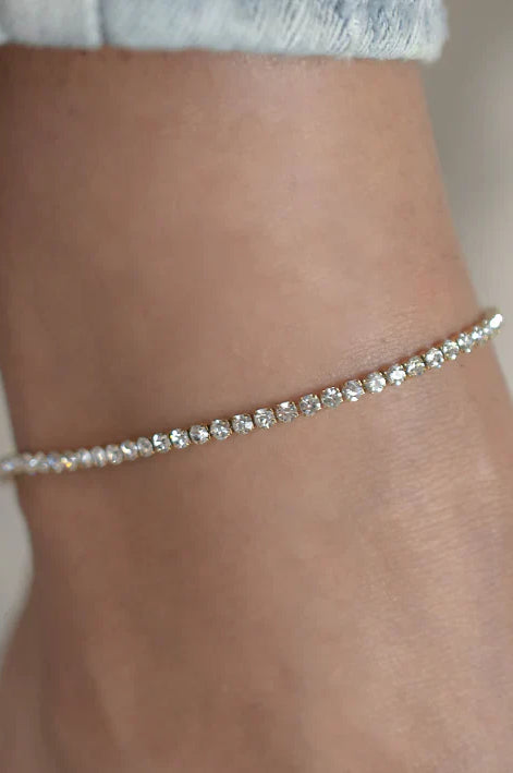PREORDER: Ibiza Water Resistant Anklet in Two Colors-Womens-Stay Foxy Boutique, Florissant, Missouri
