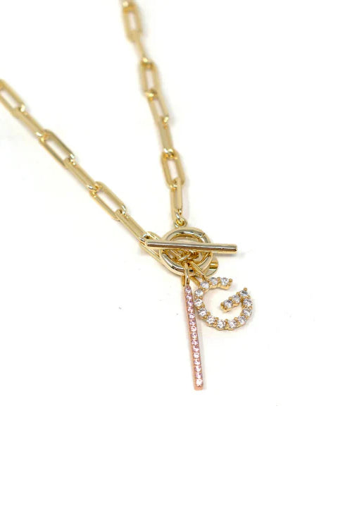 PREORDER: Keepsake Chain Necklace in Two Colors-Womens-Stay Foxy Boutique, Florissant, Missouri