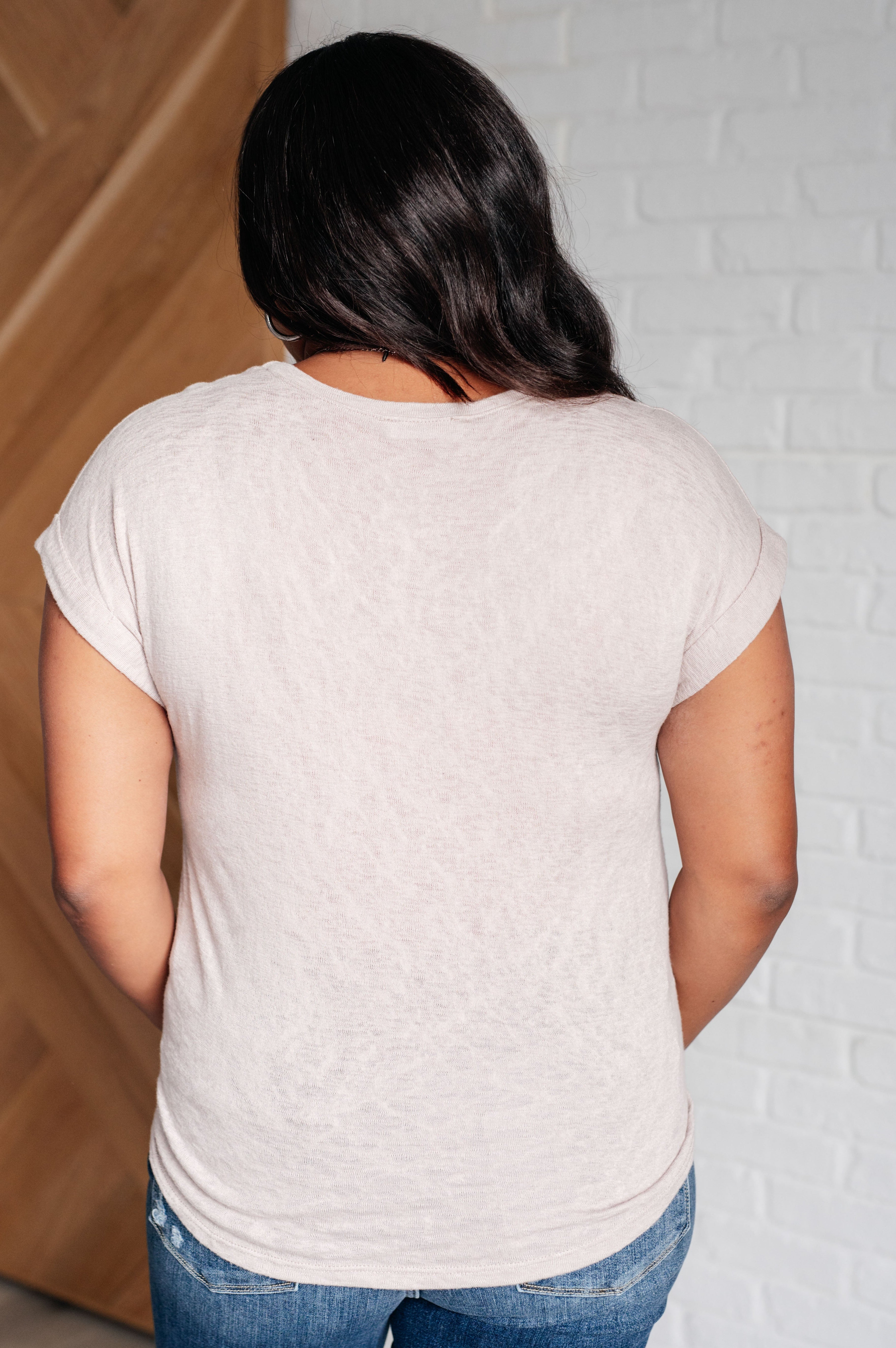 Selfishly Mine T-Shirt in Taupe-Tops-Stay Foxy Boutique, Florissant, Missouri
