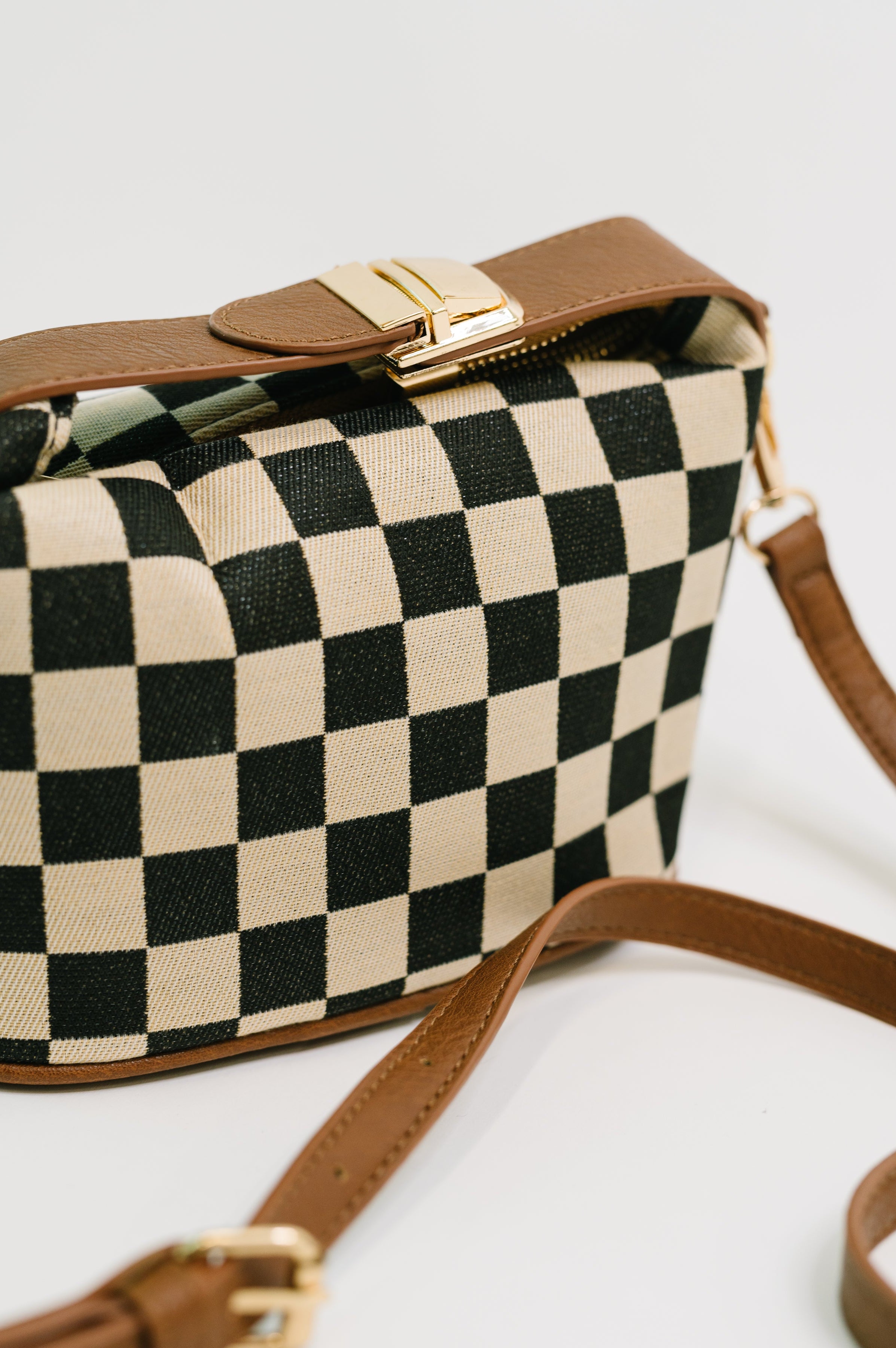 Send a Check Crossbody Bag-Womens-Stay Foxy Boutique, Florissant, Missouri