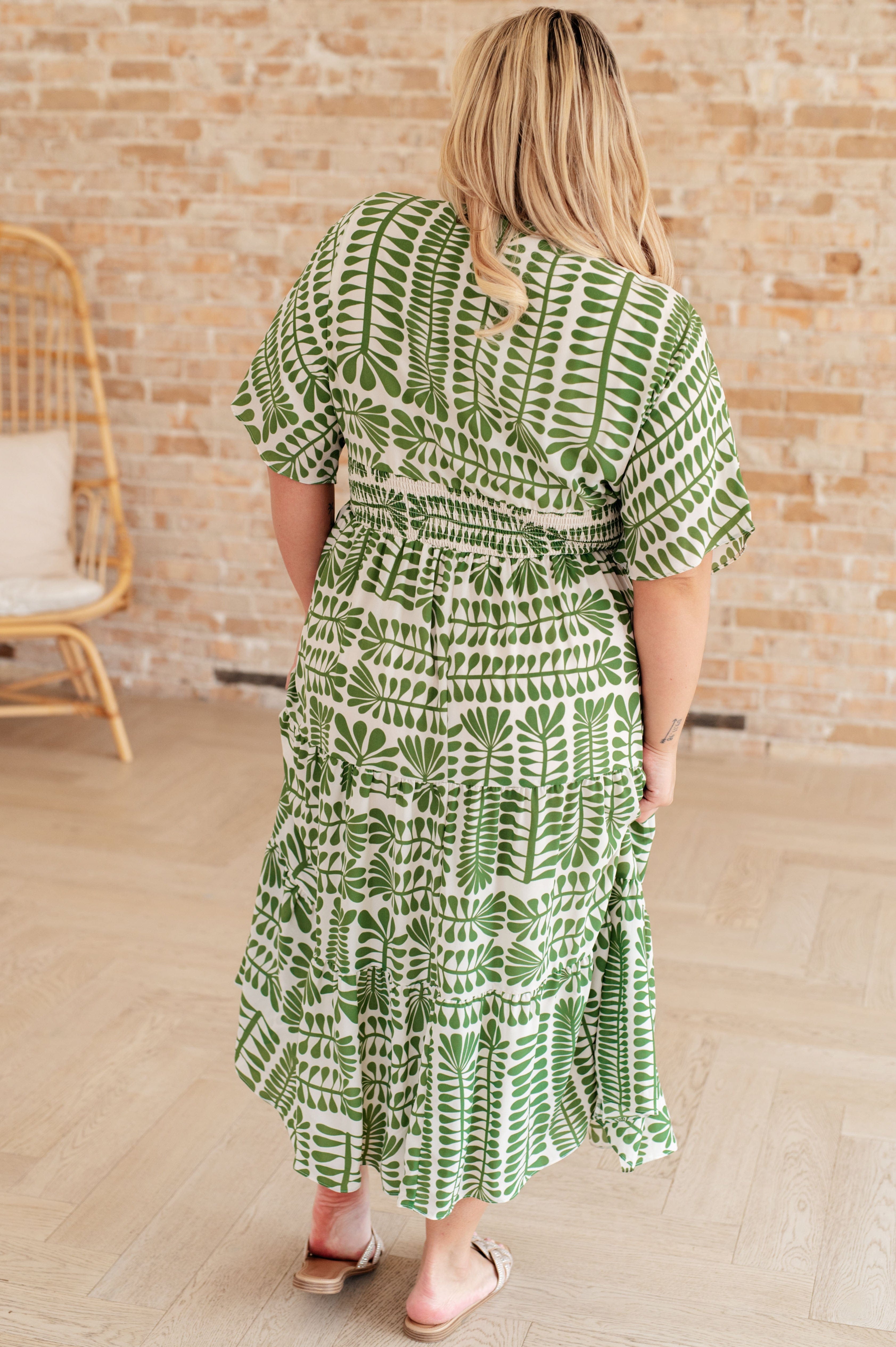Sincerely, Me Tiered V-Neck Dress-Dresses-Stay Foxy Boutique, Florissant, Missouri