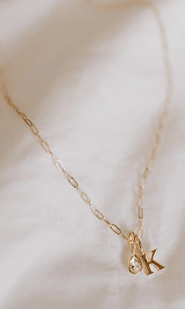 PREORDER: Mini Paperclip Chain Necklace in Gold-Womens-Stay Foxy Boutique, Florissant, Missouri