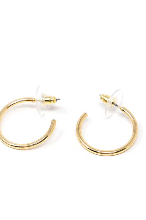 PREORDER: 1" Super Hoops in Two Colors-Womens-Stay Foxy Boutique, Florissant, Missouri