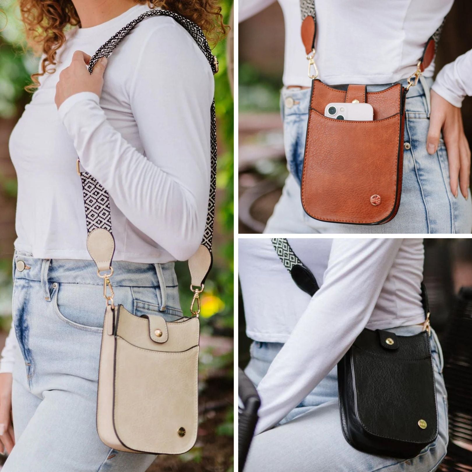 PREORDER: Robyn Crossbody in Three Colors-Womens-Stay Foxy Boutique, Florissant, Missouri
