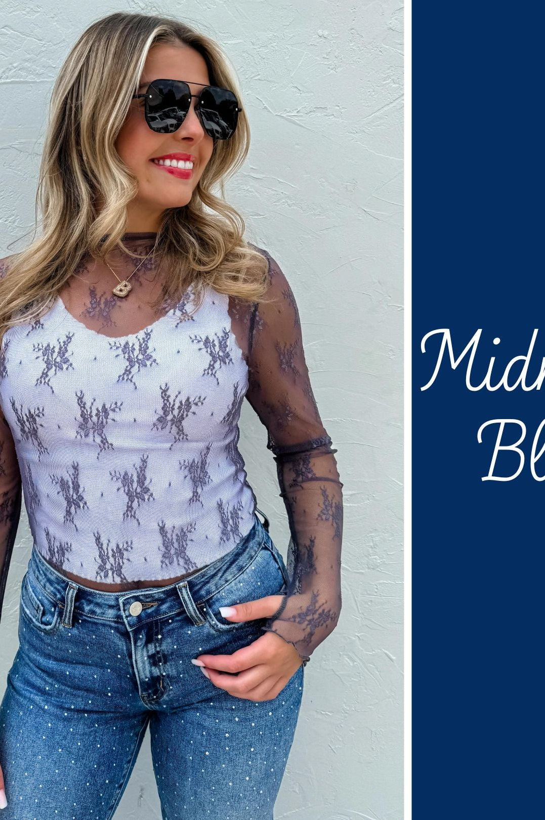 PREORDER: Roxy Lace Top in Six Colors-Womens-Stay Foxy Boutique, Florissant, Missouri