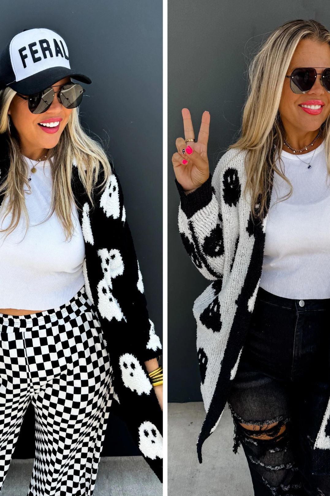 PREORDER: Ghost Reversible Cloud Cardigan-Womens-Stay Foxy Boutique, Florissant, Missouri