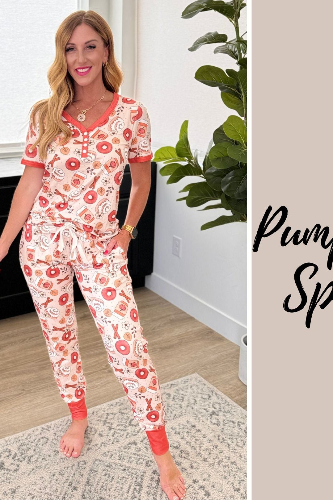 PREORDER: Short Sleeve Jogger Pajama Set in Eight Prints-Womens-Stay Foxy Boutique, Florissant, Missouri