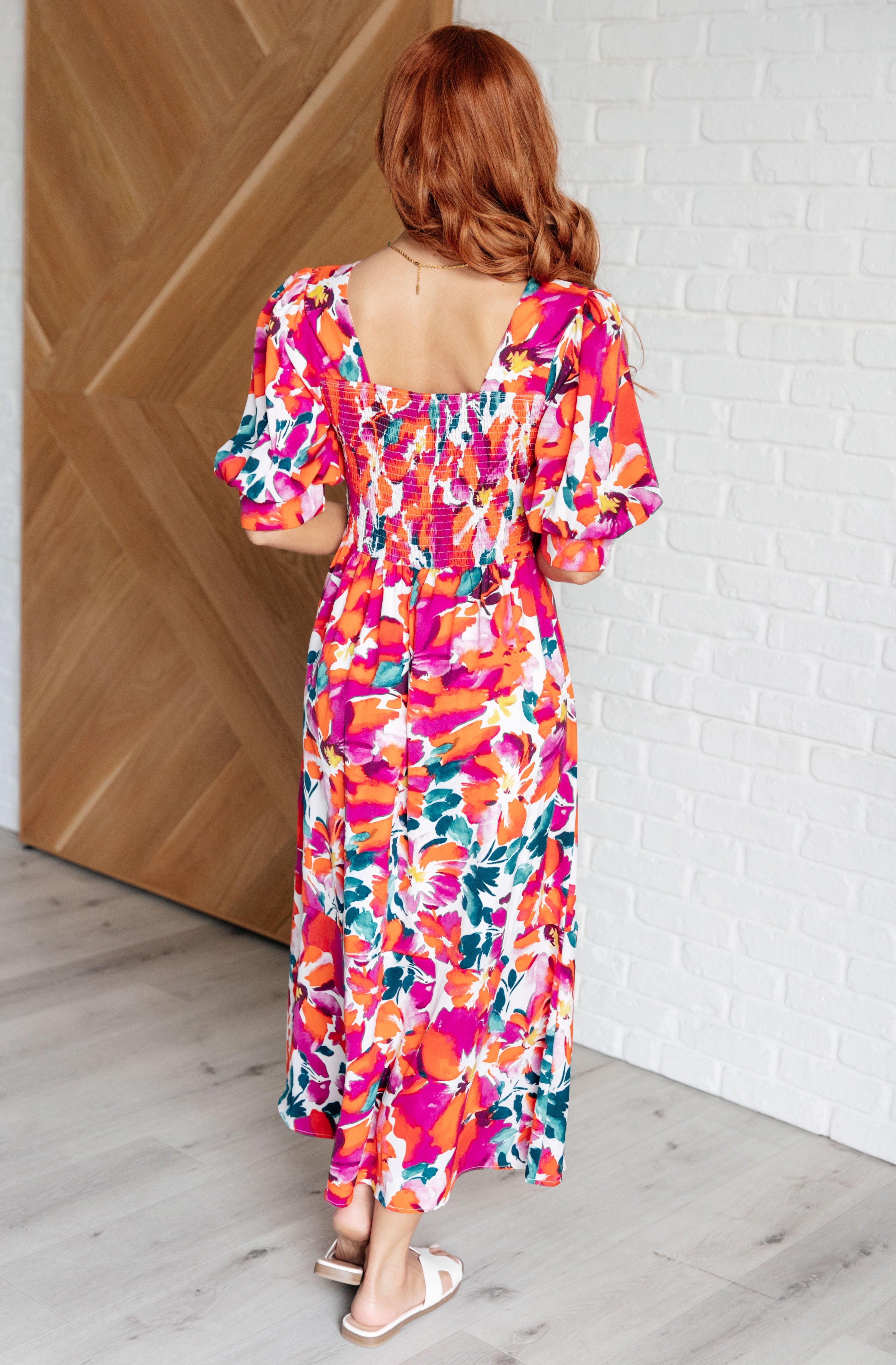 Stroll in the Park Floral Dress-Dresses-Stay Foxy Boutique, Florissant, Missouri