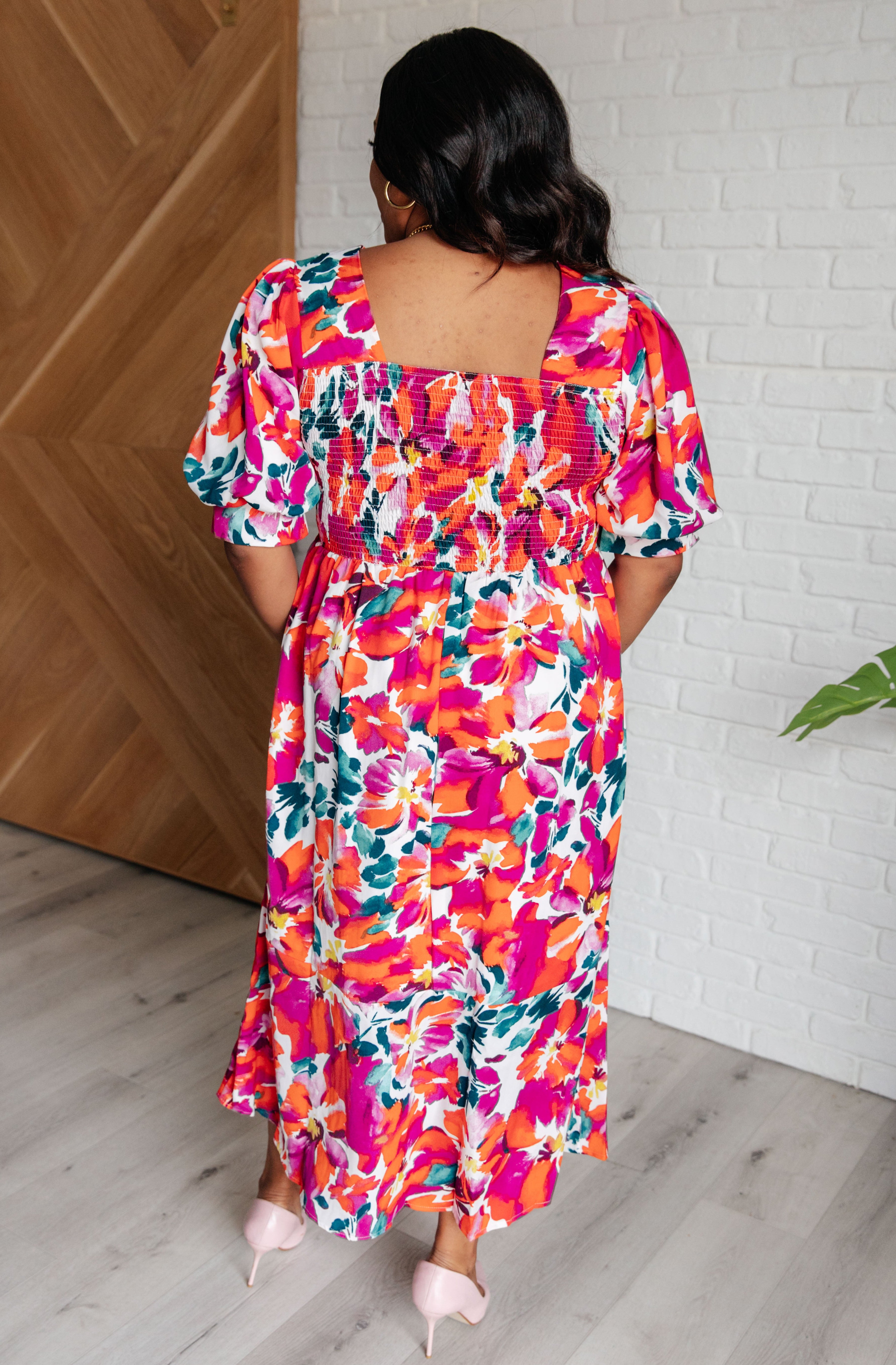 Stroll in the Park Floral Dress-Dresses-Stay Foxy Boutique, Florissant, Missouri
