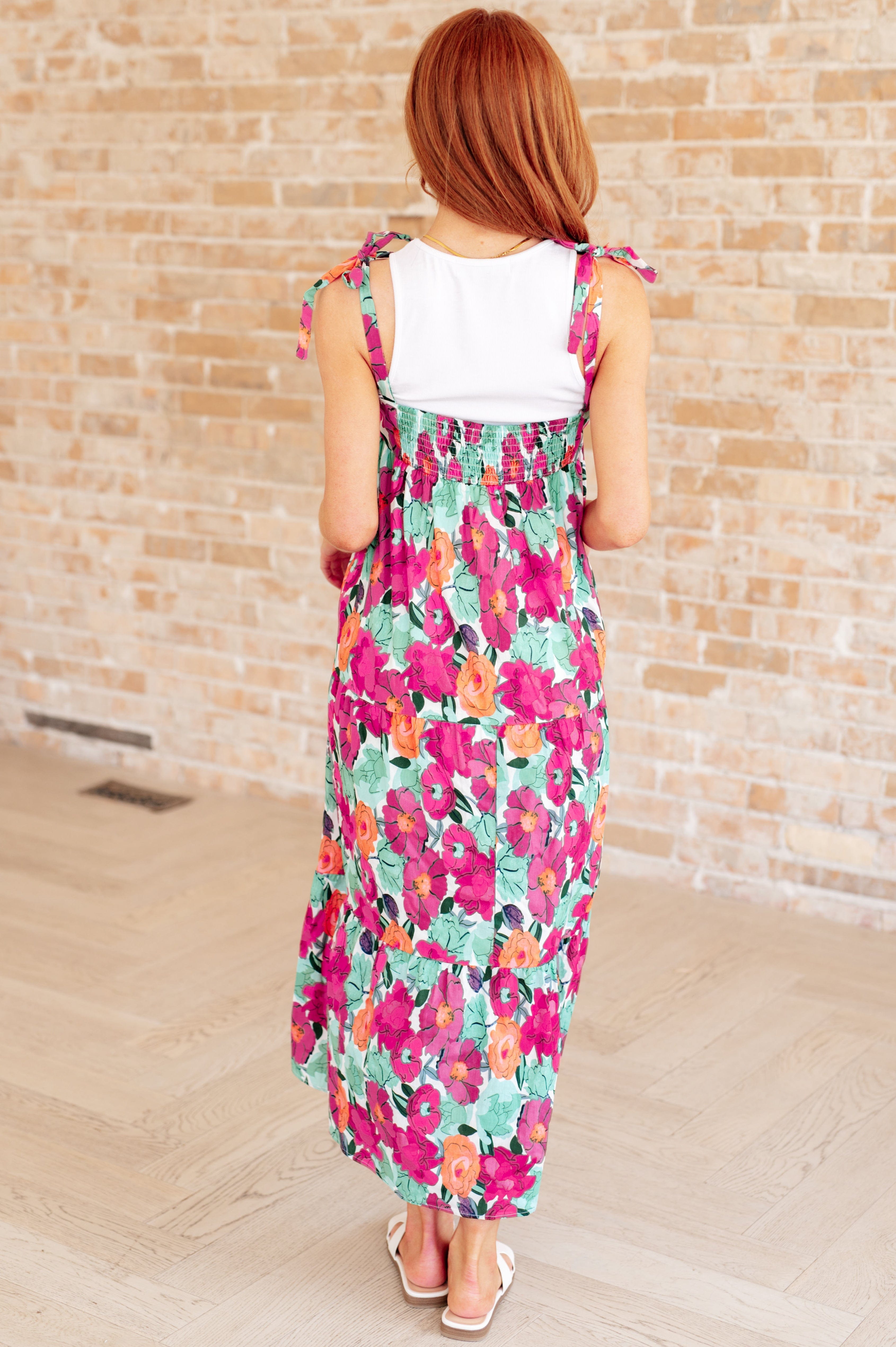 Such a Lover Girl Tiered Dress-Dresses-Stay Foxy Boutique, Florissant, Missouri