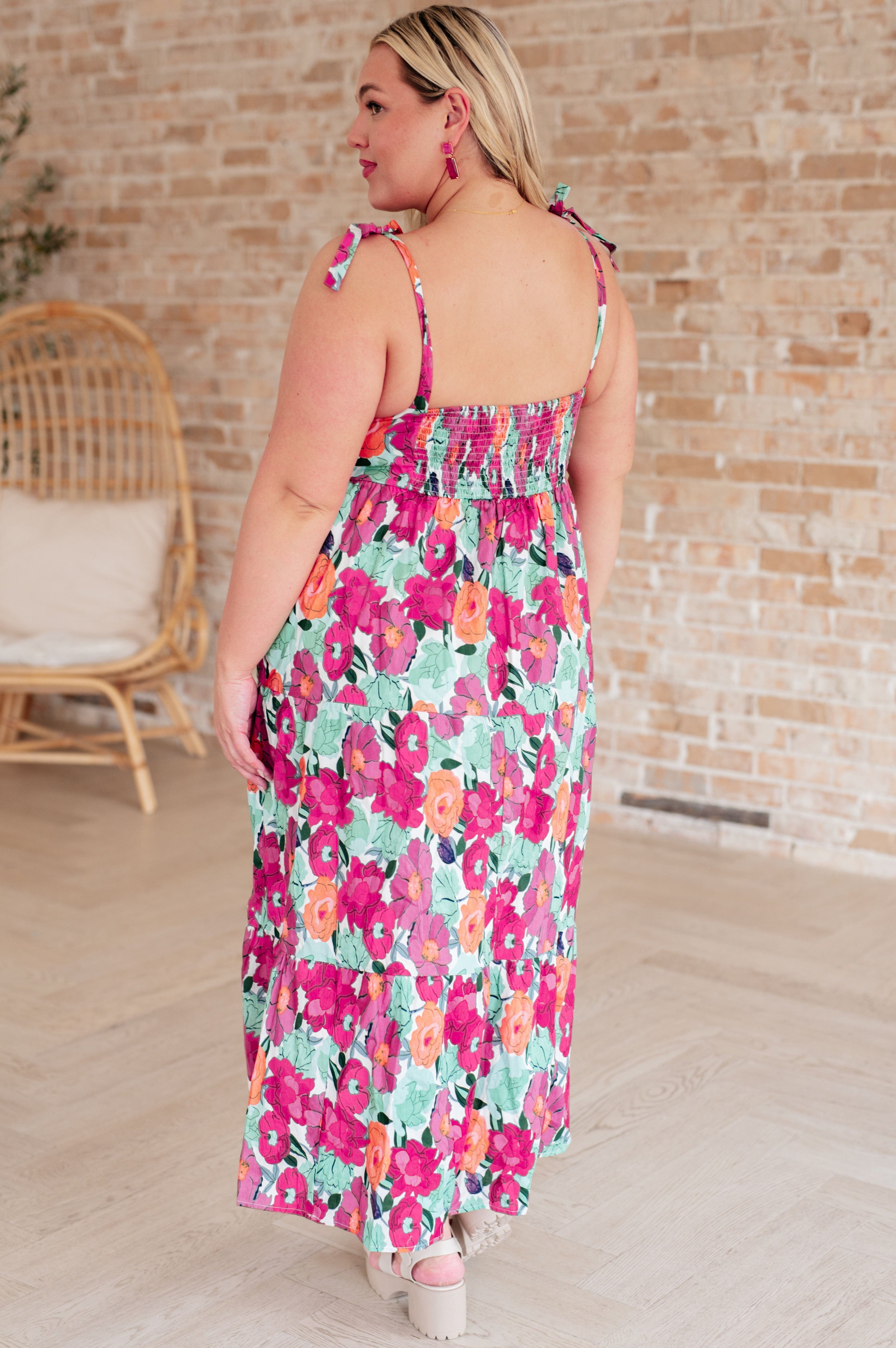 Such a Lover Girl Tiered Dress-Dresses-Stay Foxy Boutique, Florissant, Missouri
