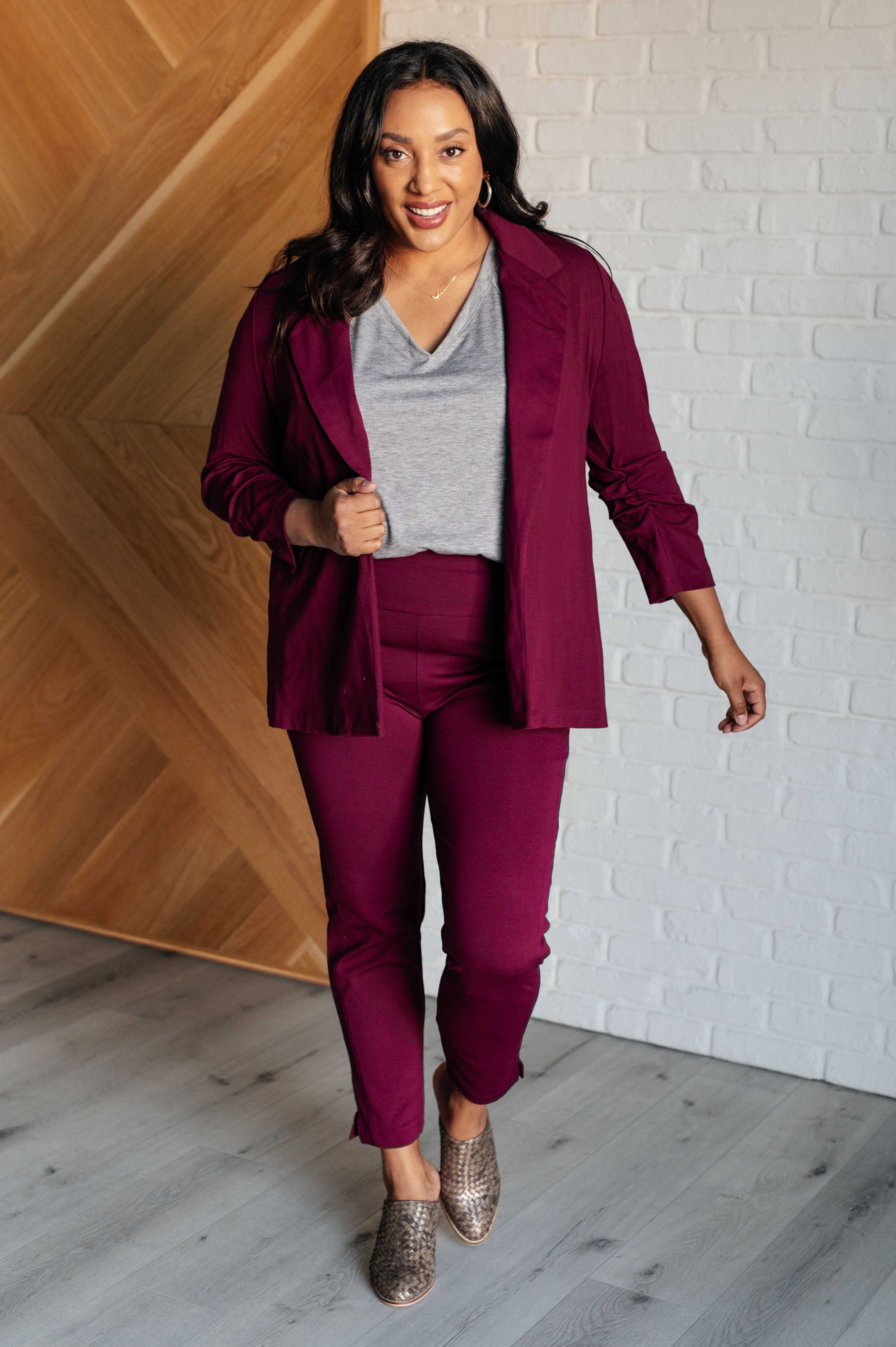 Take it Easy Eyelet Trim Top-Tops-Stay Foxy Boutique, Florissant, Missouri