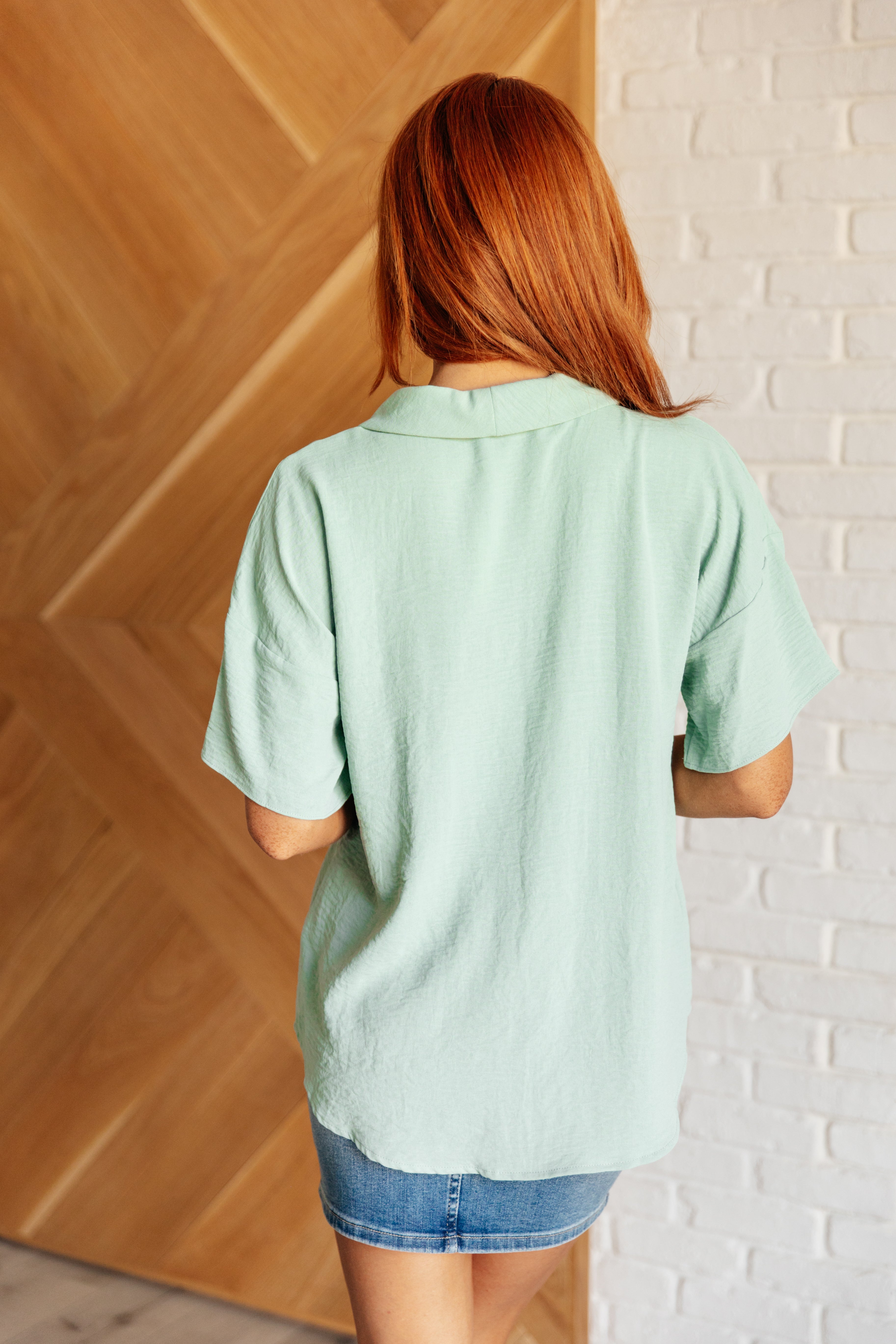 Things Are Looking Up V-Neck Top-Tops-Stay Foxy Boutique, Florissant, Missouri